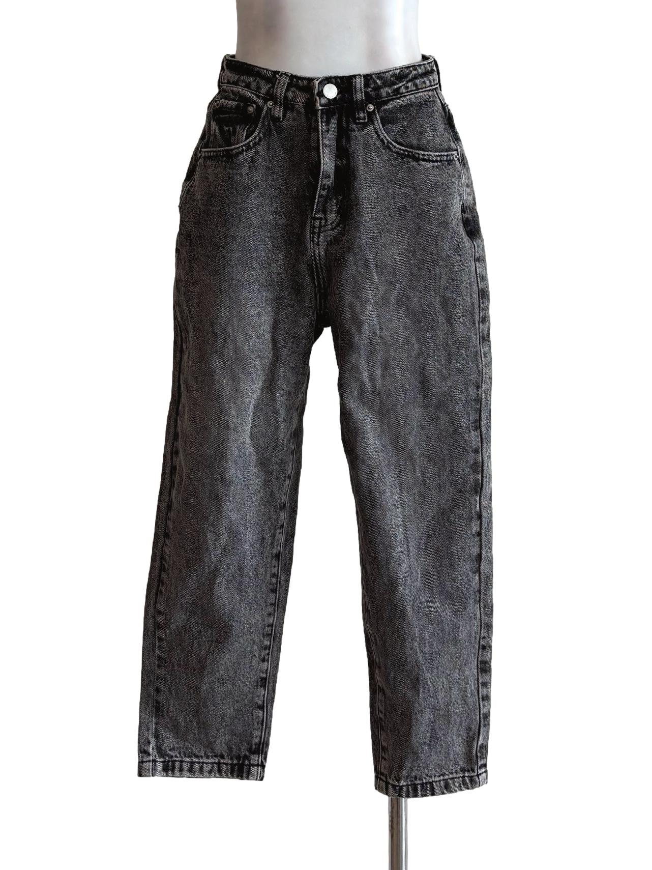 Ebony Black Slim Fit Jeans LB