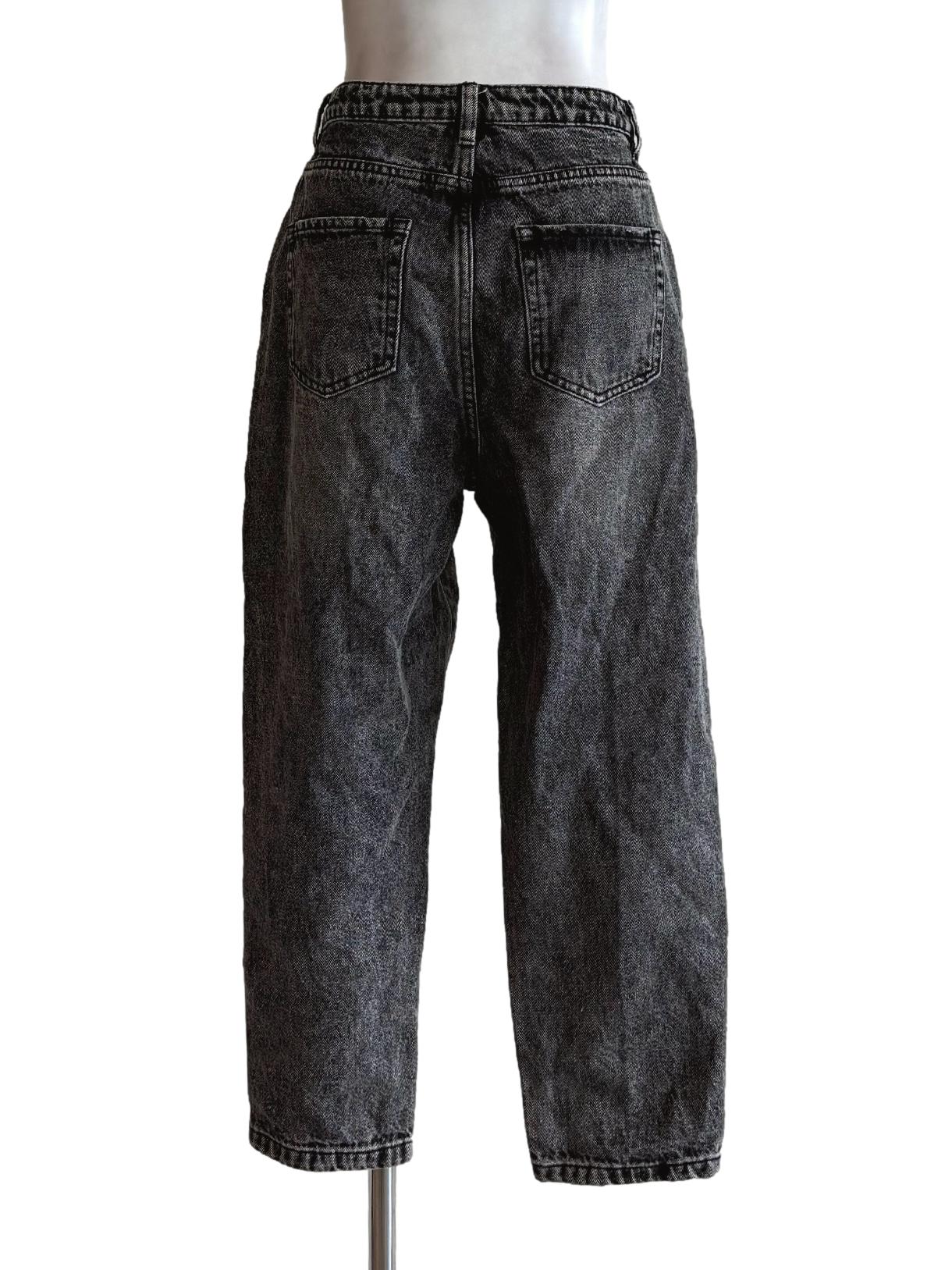 Ebony Black Slim Fit Jeans LB