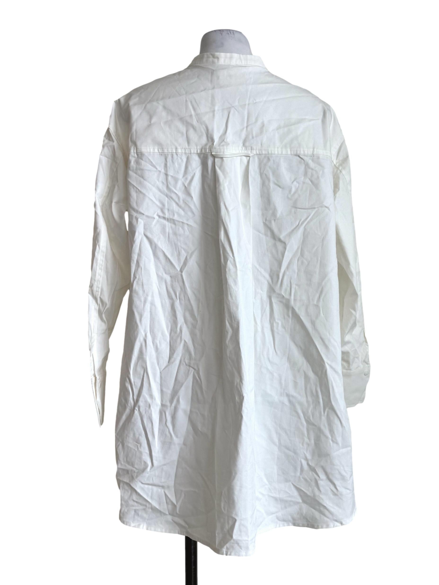 Milk White Long Sleeve Blouse LB