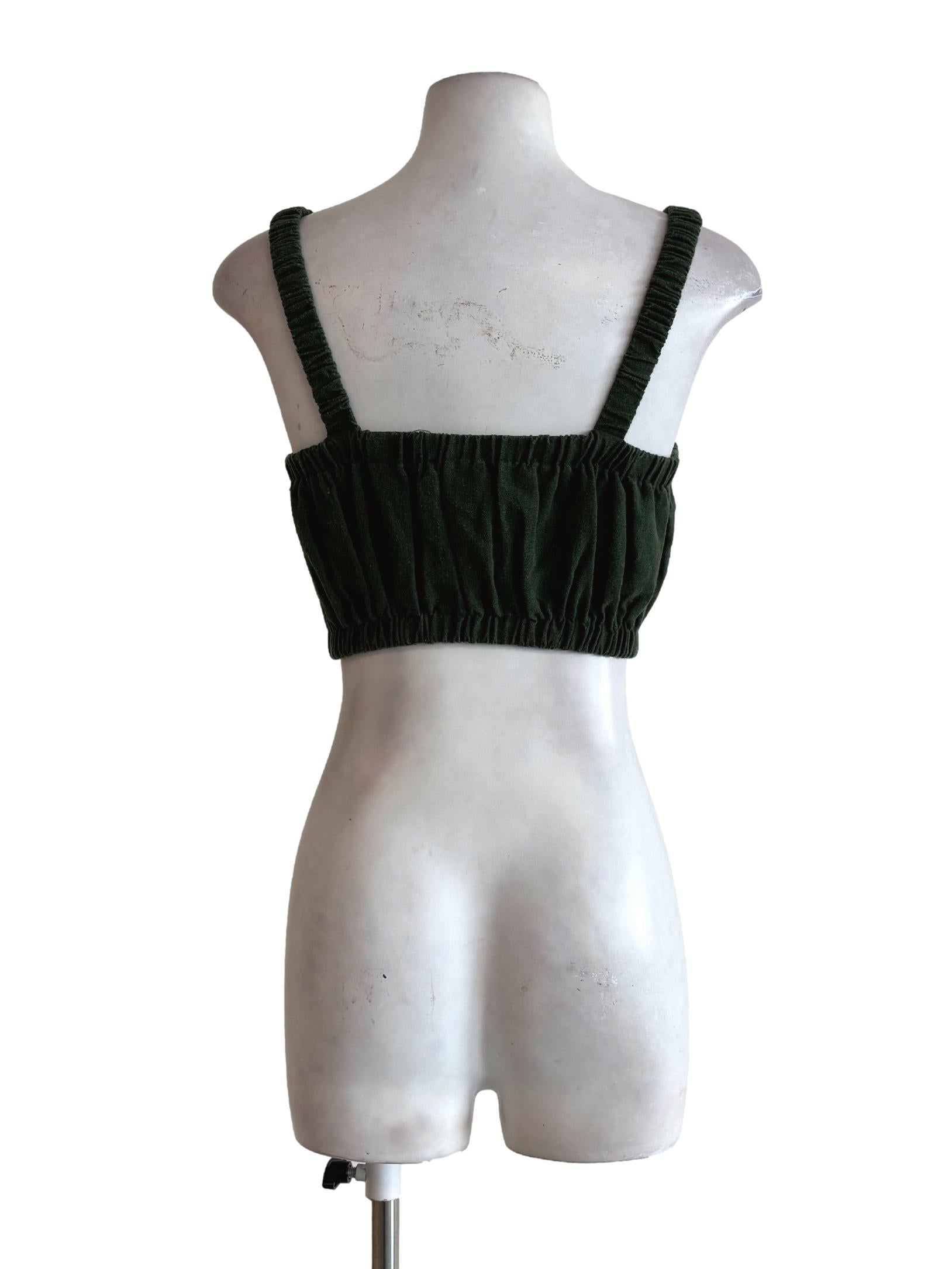 Forest Green Cotton Camisole TTR
