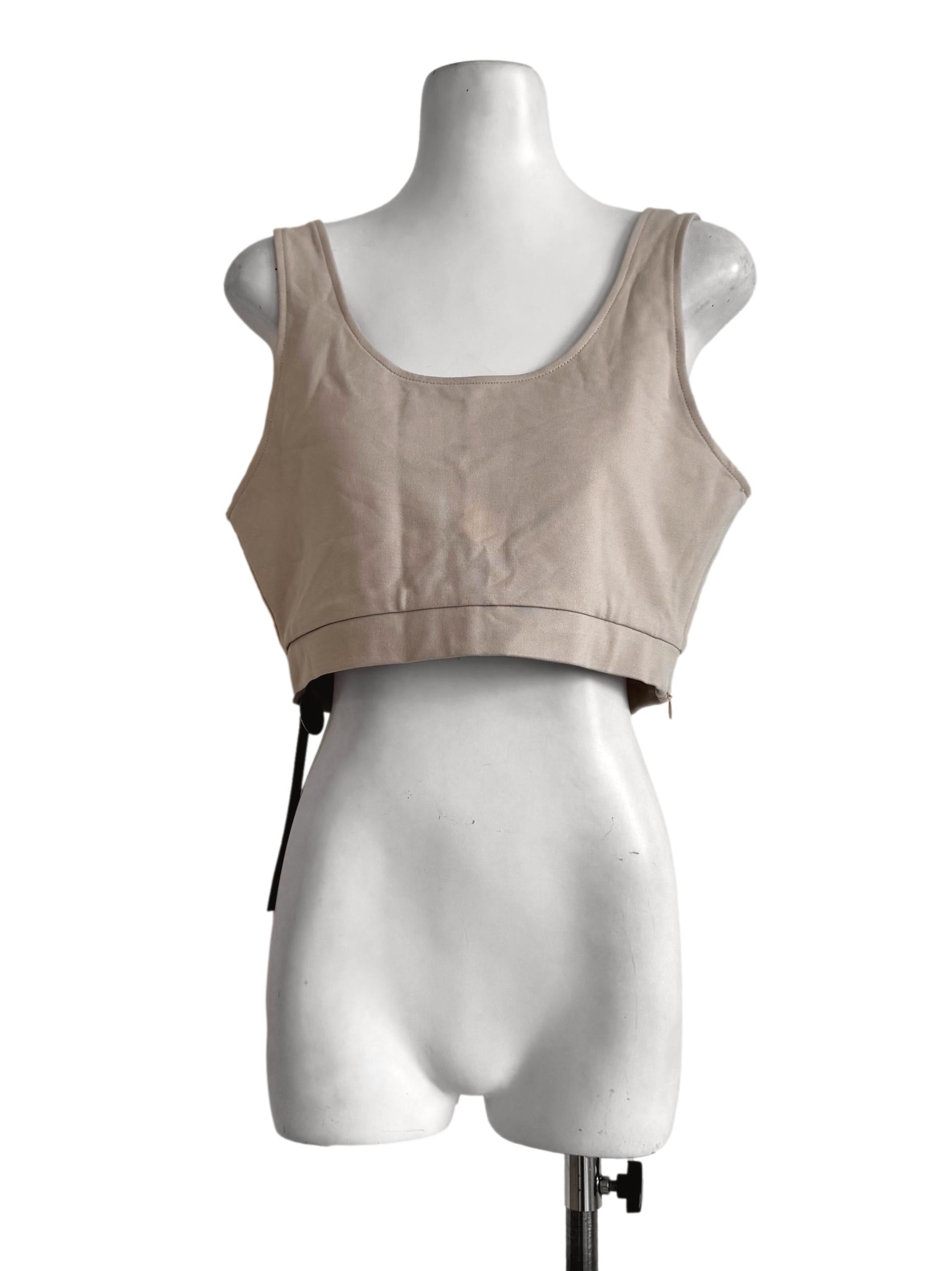 Sand Square Neck Bralet YHF