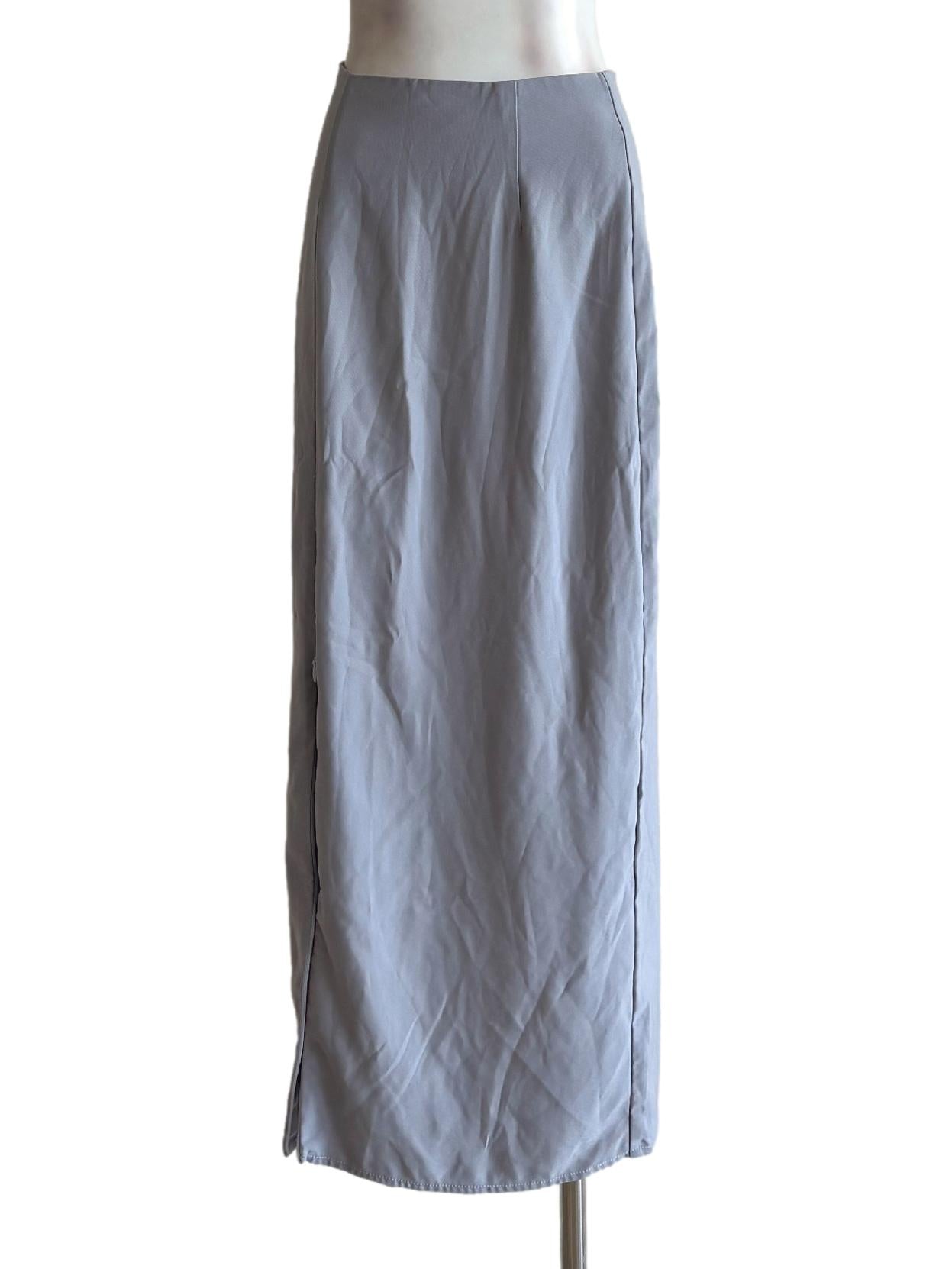 Baby Blue Pencil Skirt