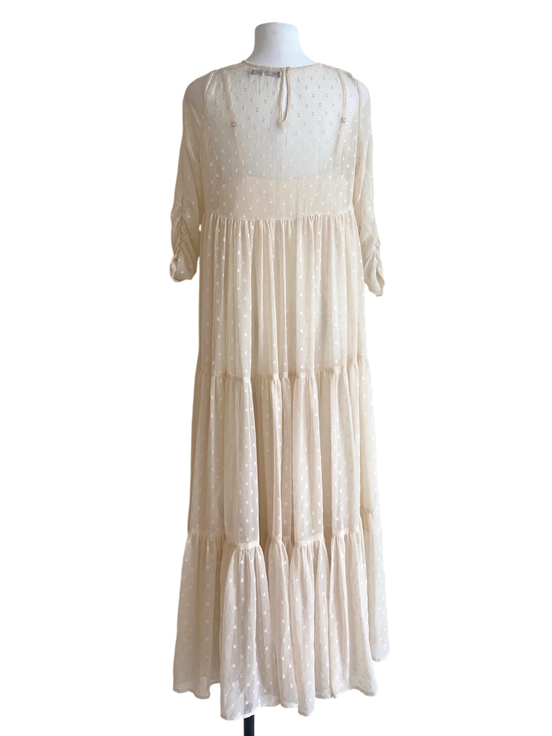 Chiffon Layered Empire Dress