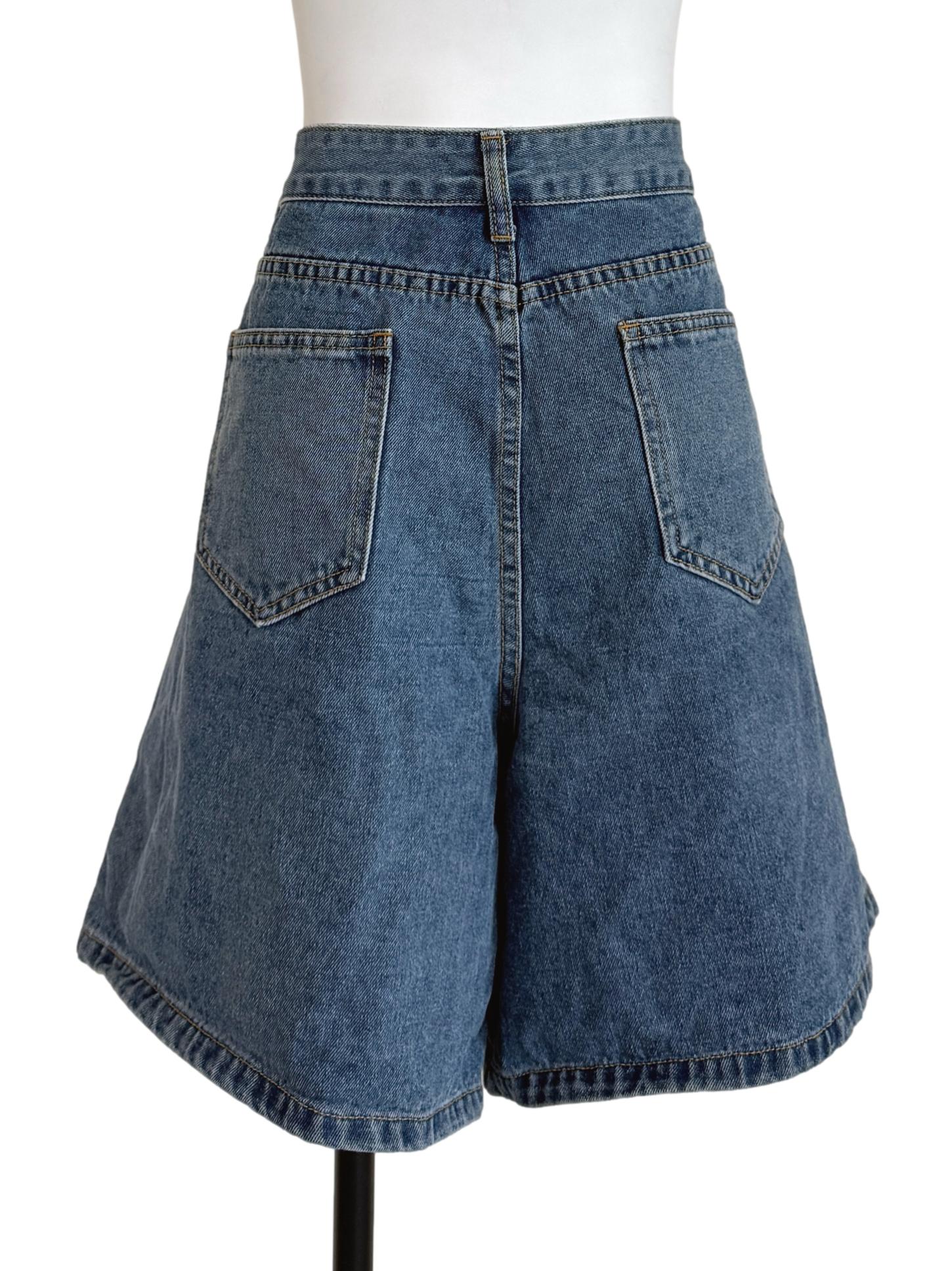 Denim Blue Jorts