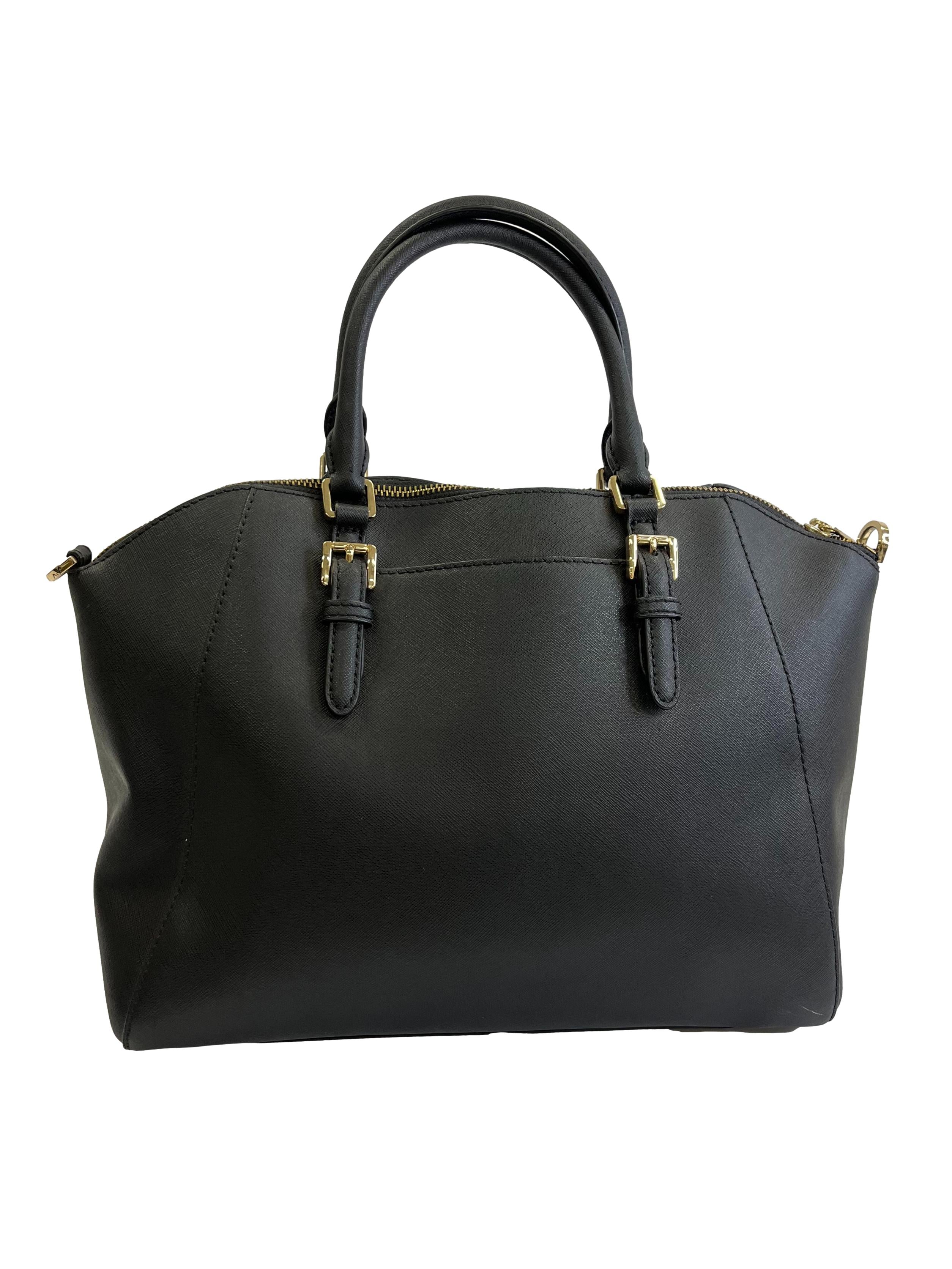 Ciara Saffiano Leather Medium Messenger Bag