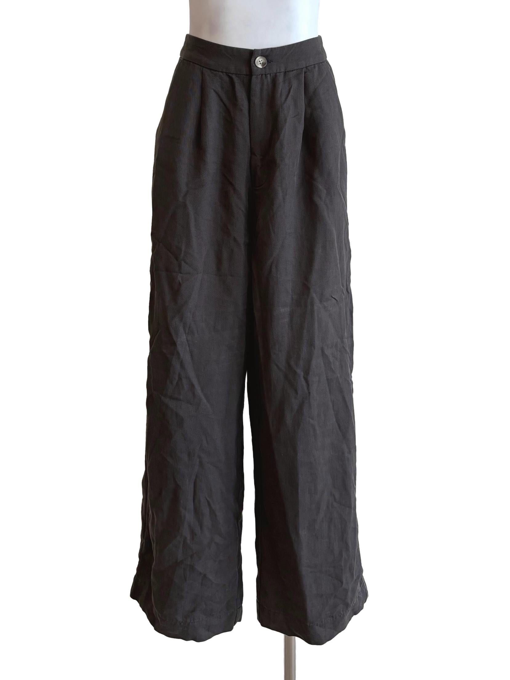 Echo Grey Linen Pants TCL