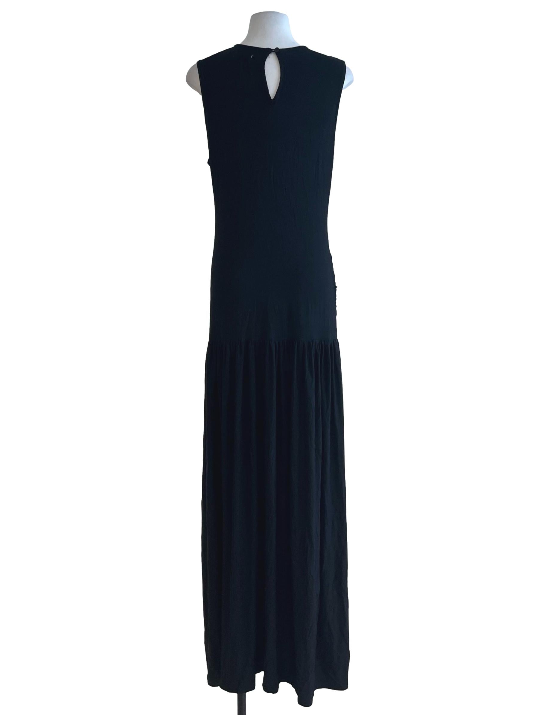 Black Jewel Neckline Sheath Dress