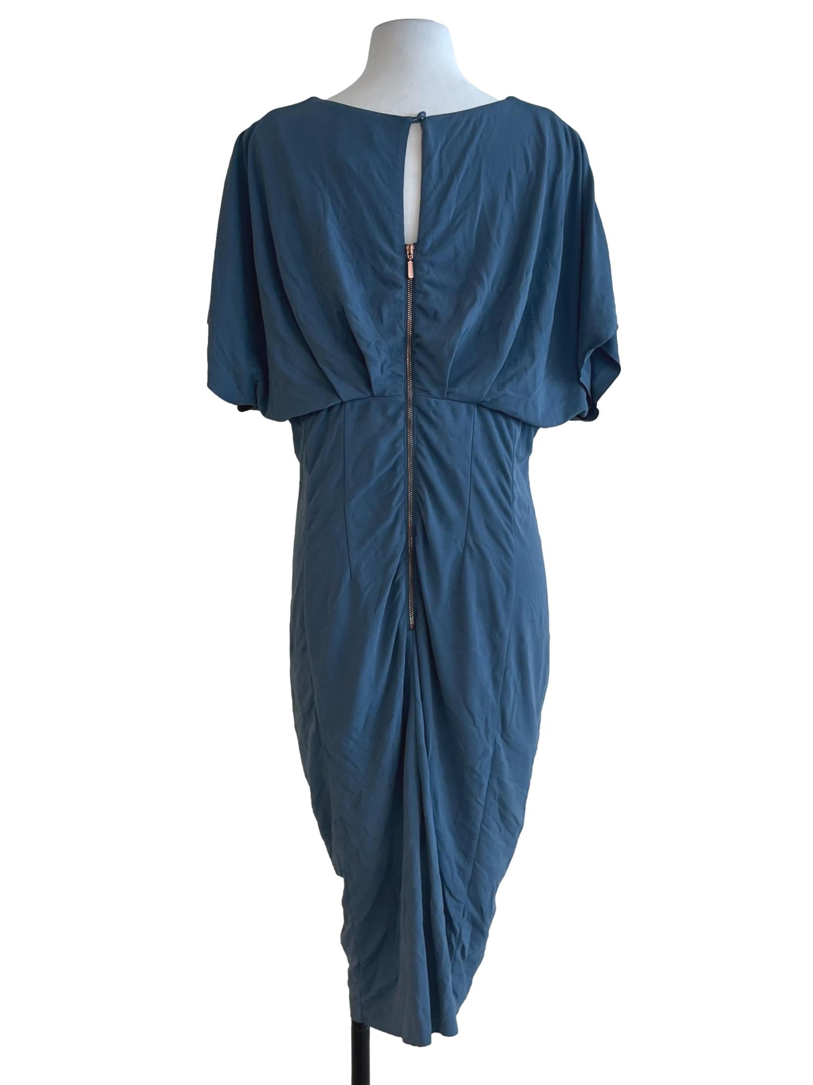 Aegean V-Neckline Babydoll Dress