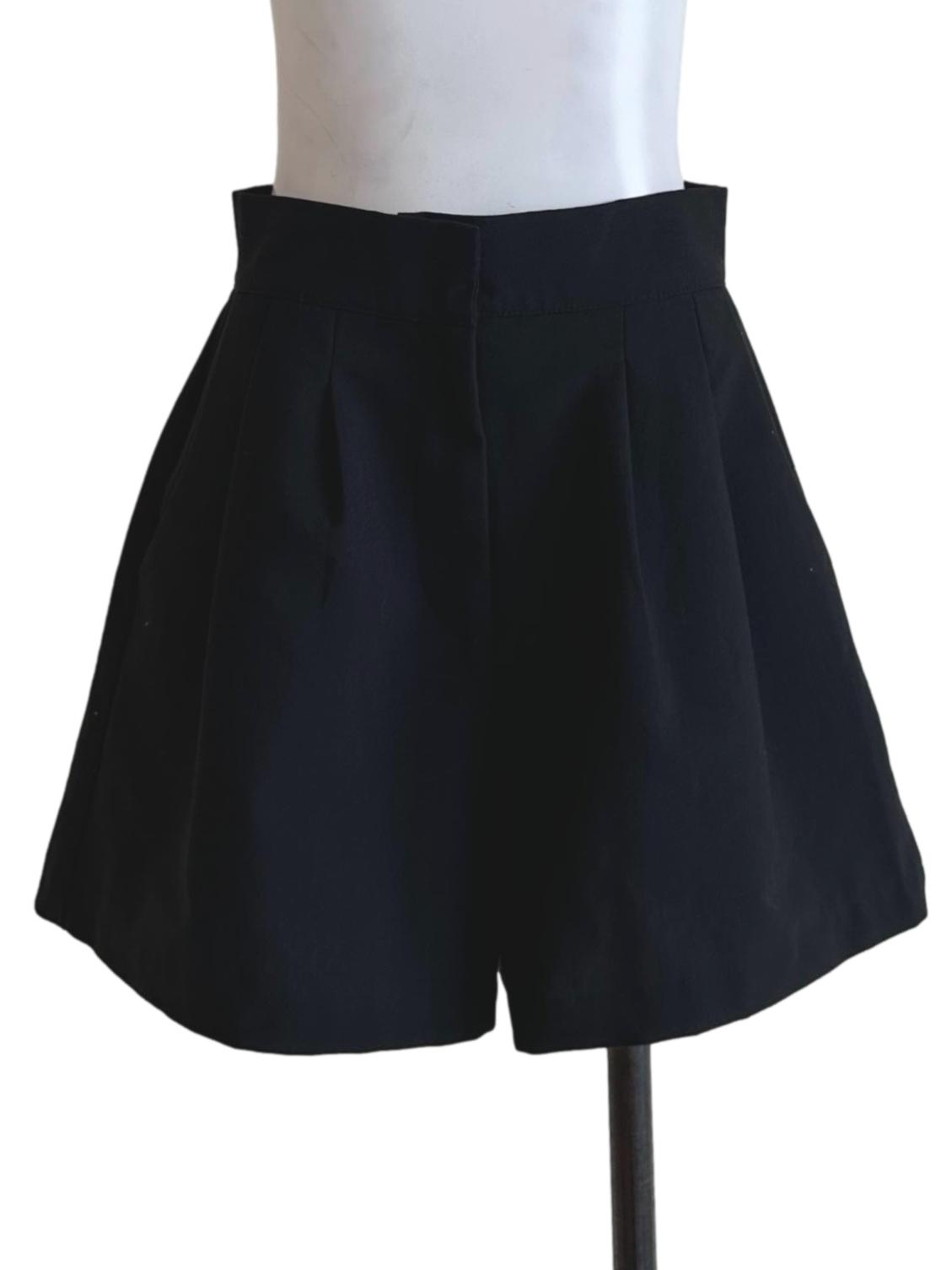 Black Plain Short