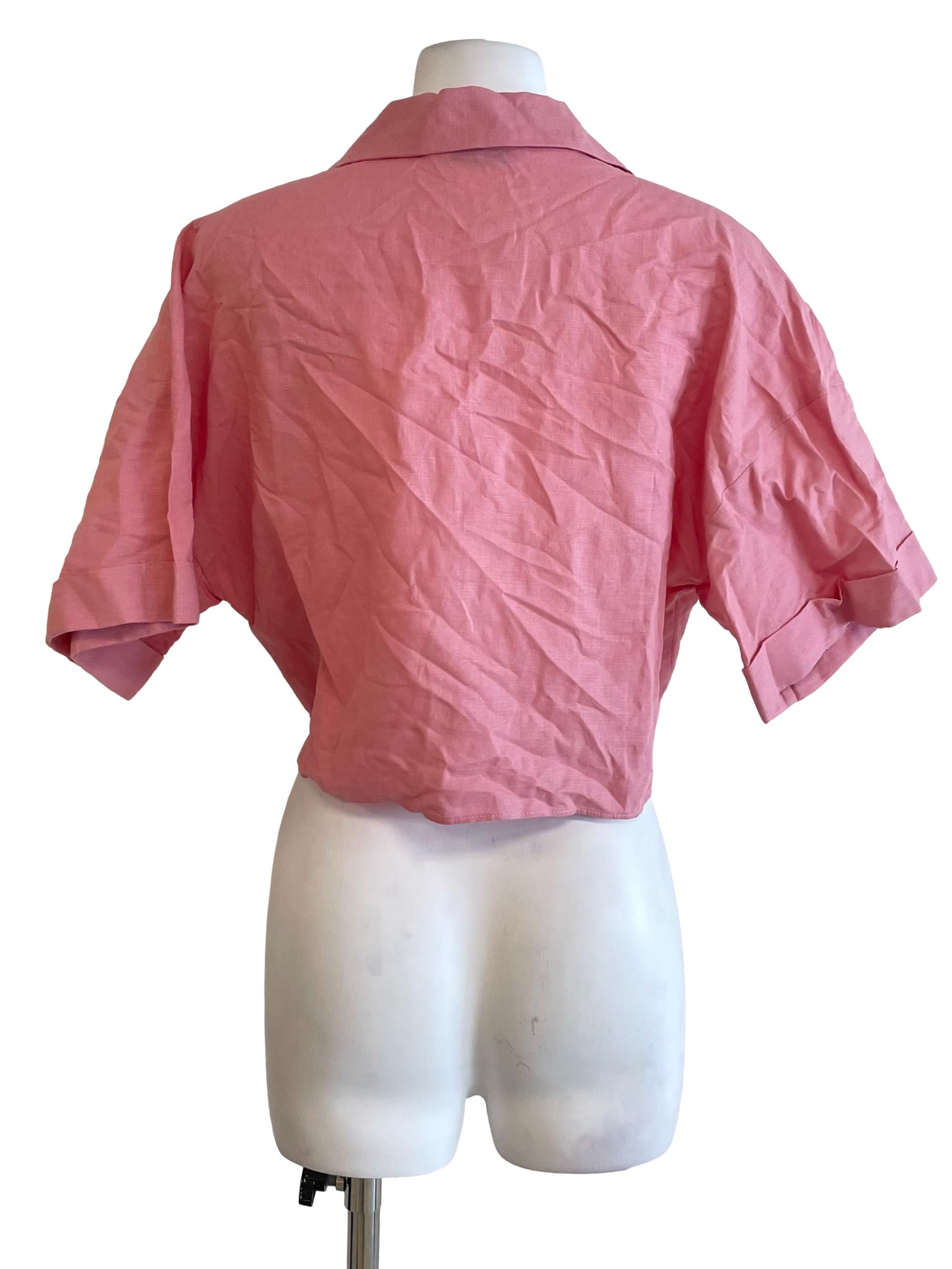 Watermelon Tie Bow Cuba Shirt