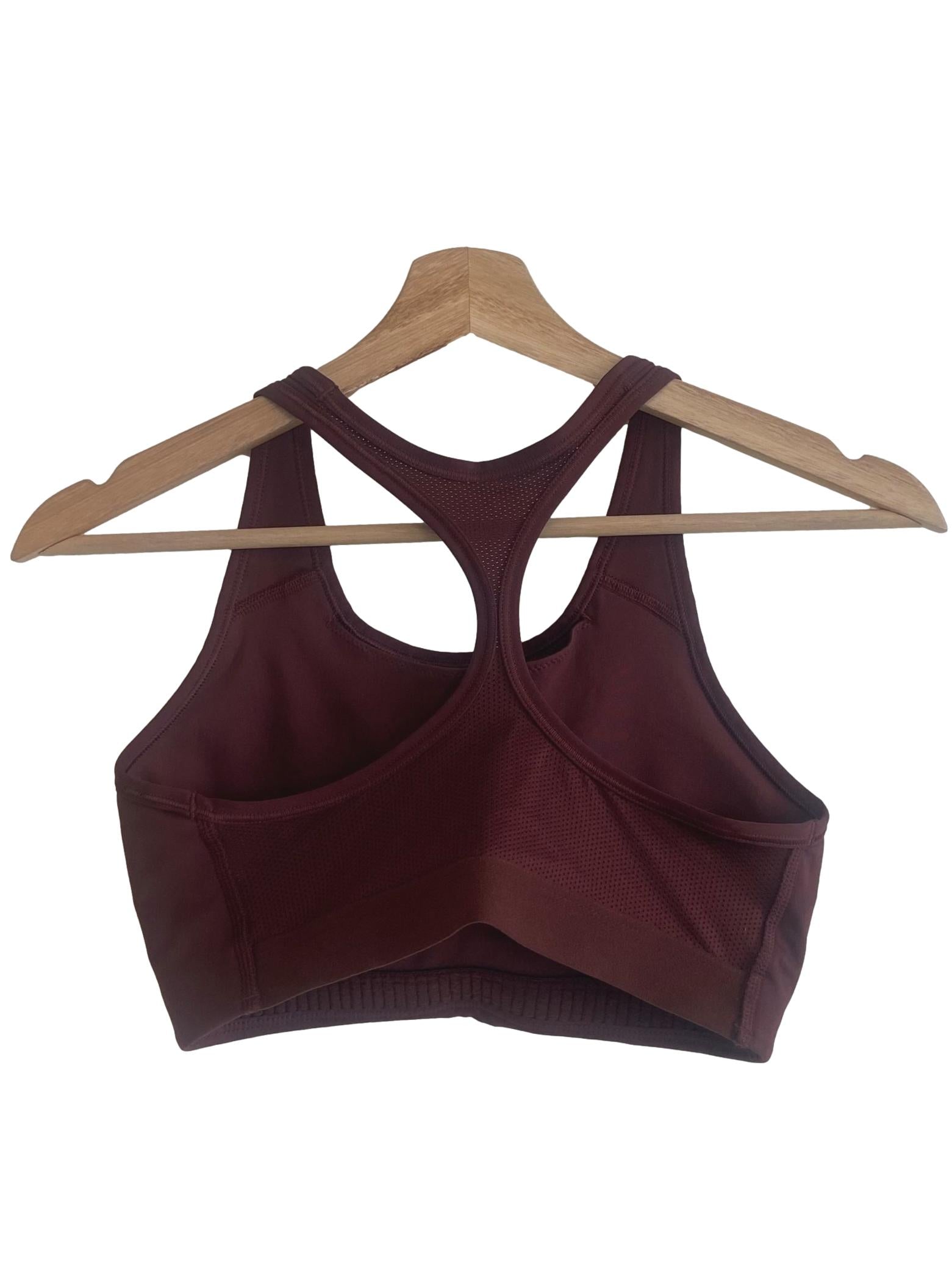 Cinnamon Brown Sleeveless Sports Bra