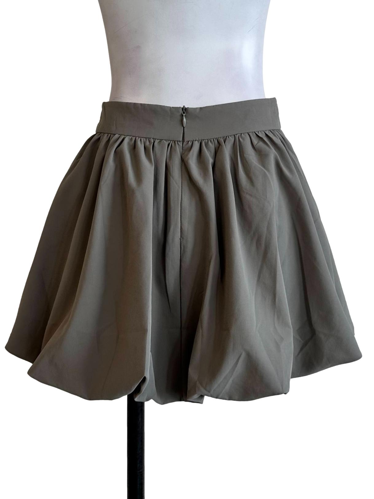 Crocodile Green Bubble Skort