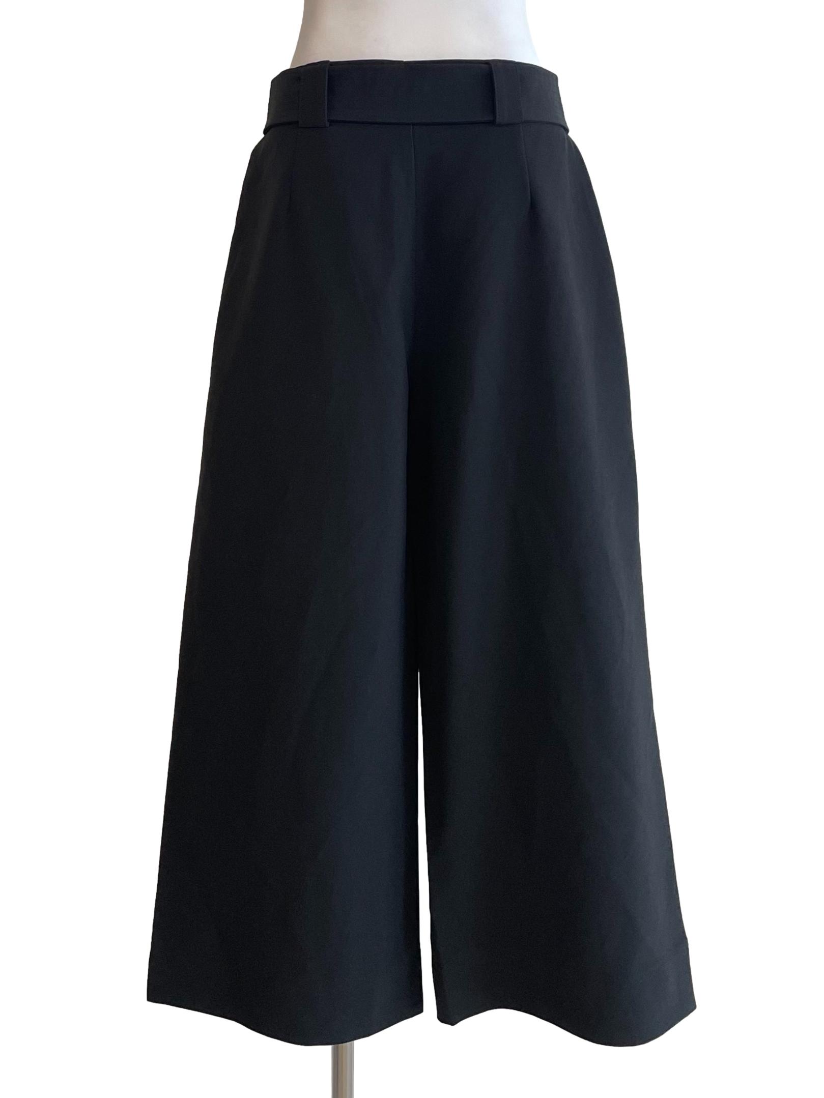 Black Tie Bow Culottes