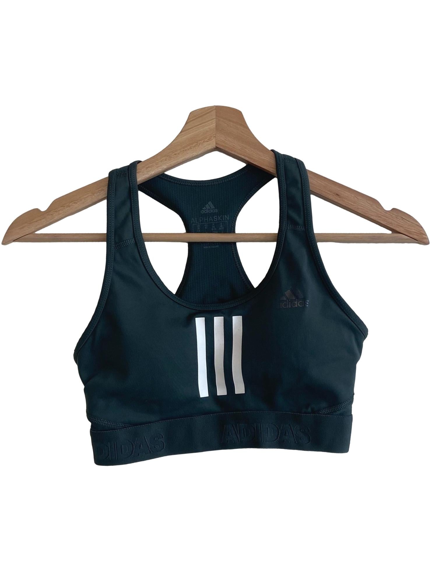 Pine Green Sports Bra