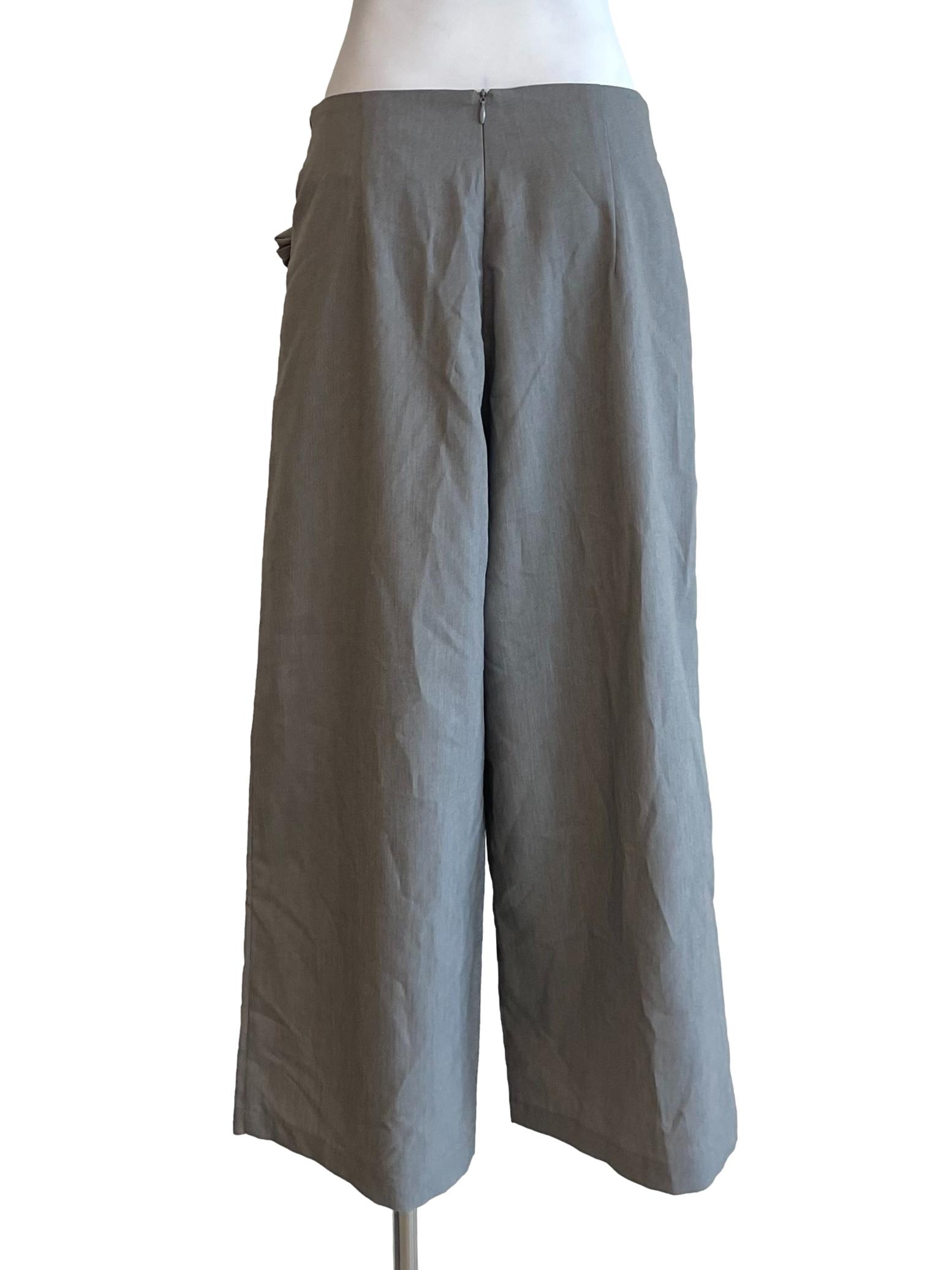 Warm Cloud Sarong Wide Pants