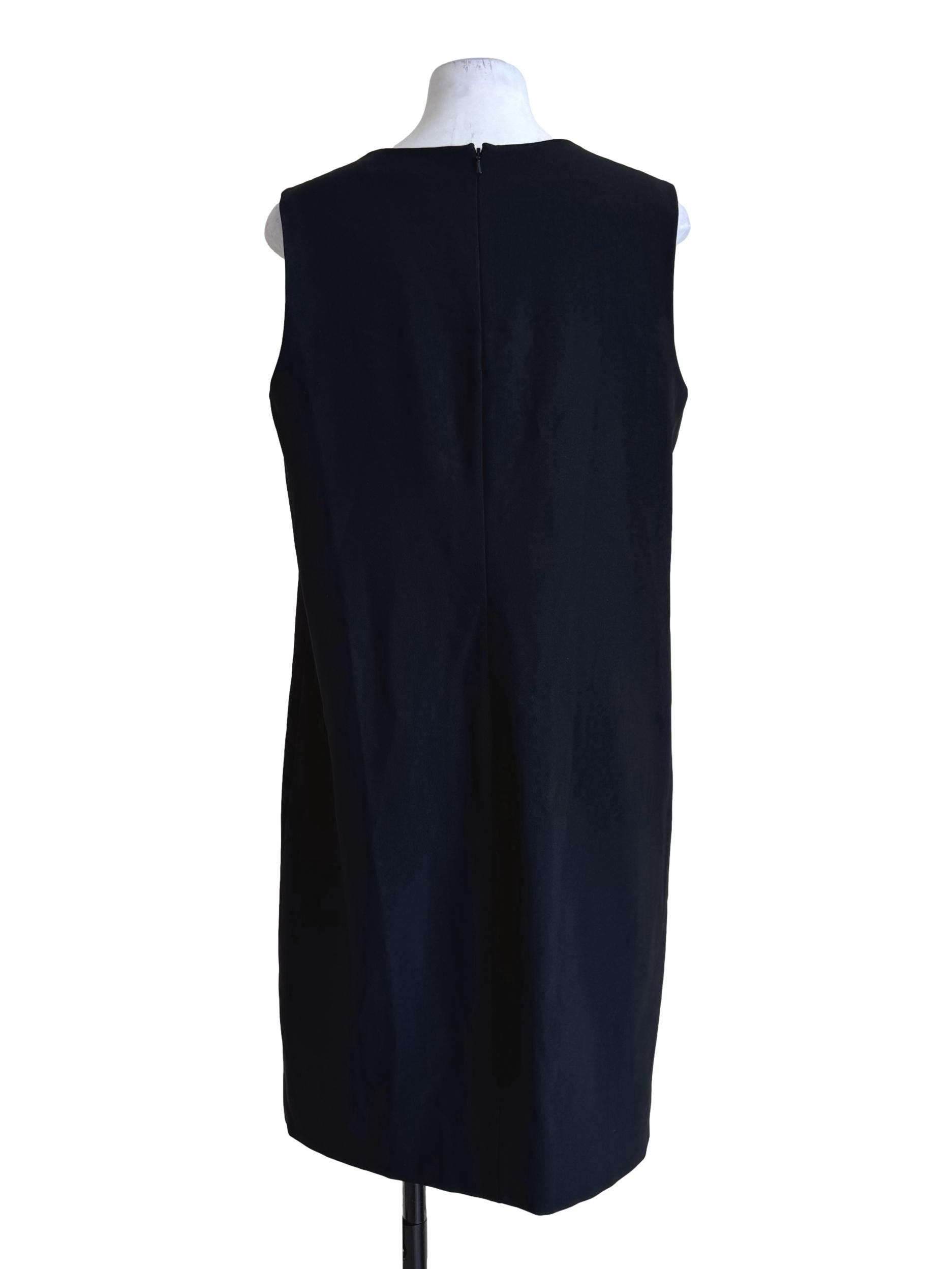 Muted Black Shift Dress