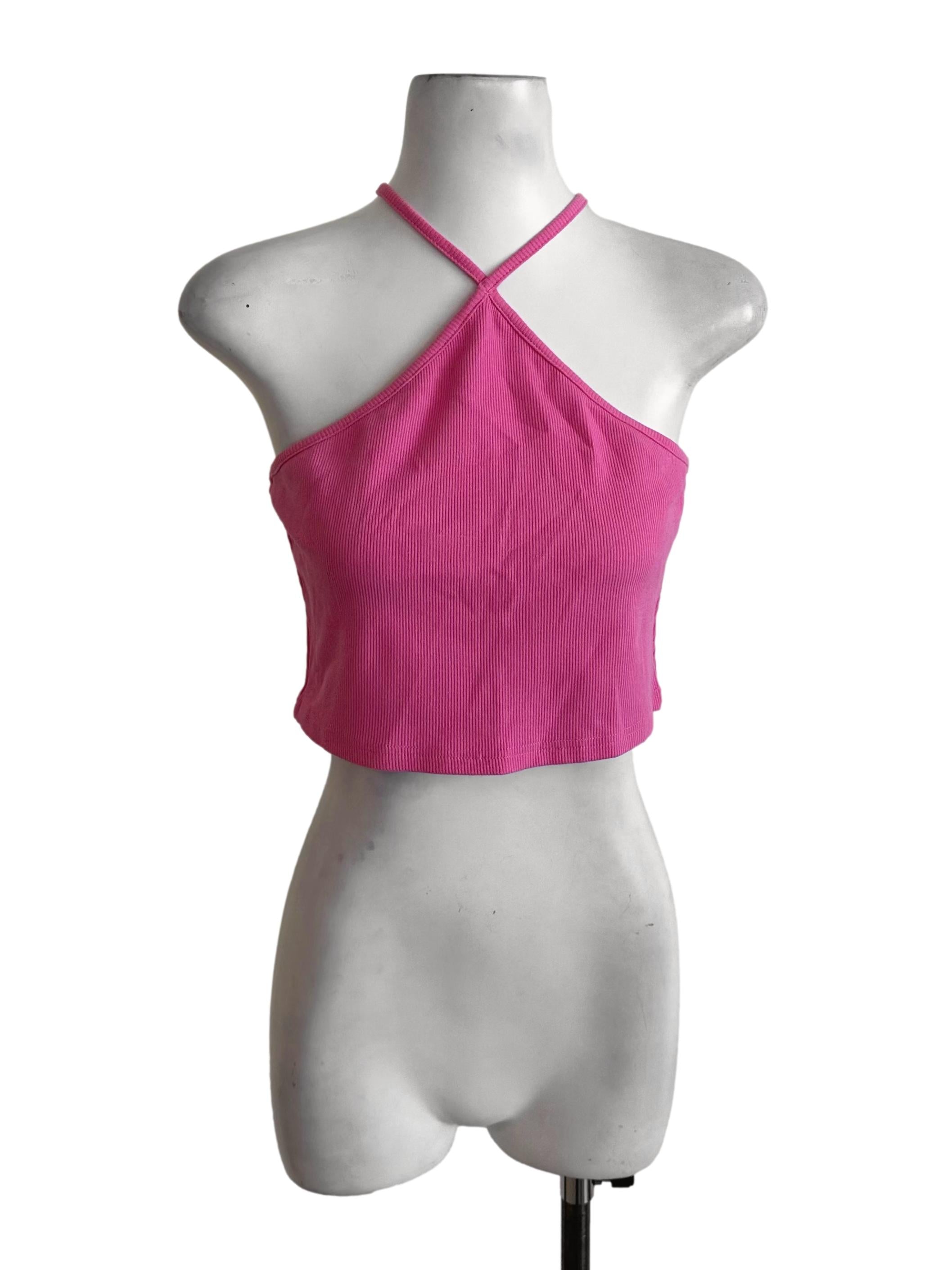 Fushia Pink Halter Top