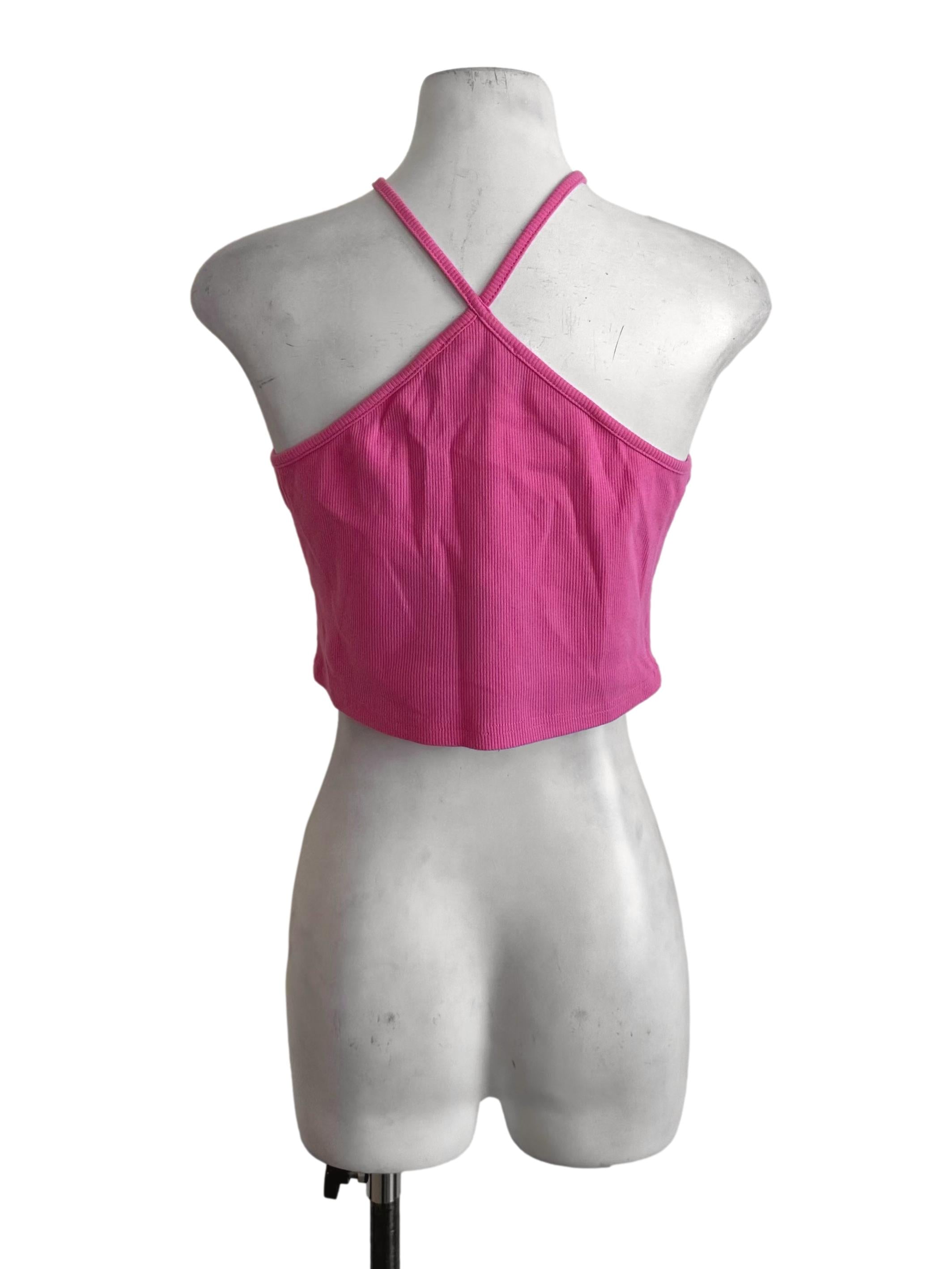 Fushia Pink Halter Top