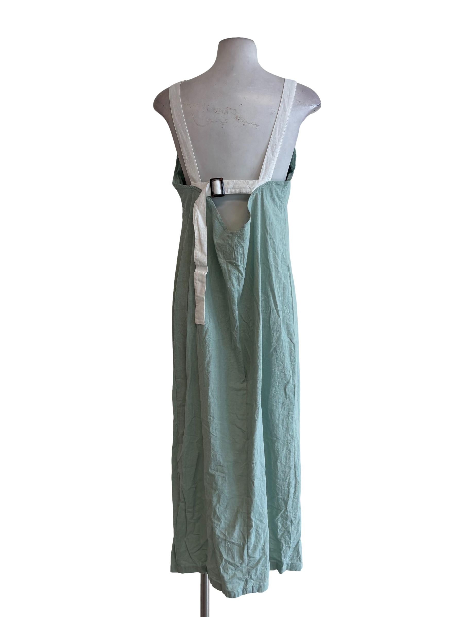 Light Mint Green Cotton Cami Dress