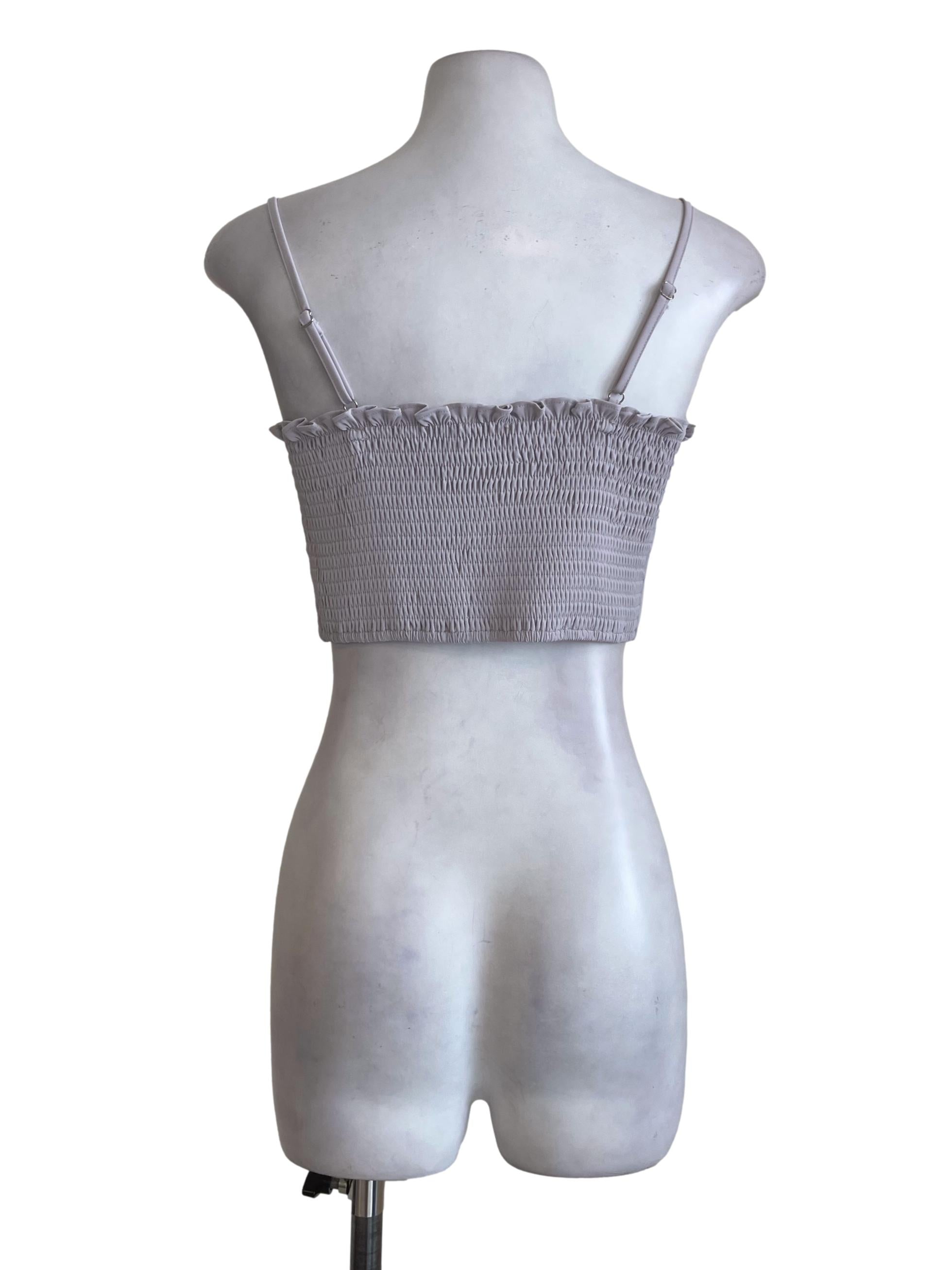 Pale Lilac Crop Camisole