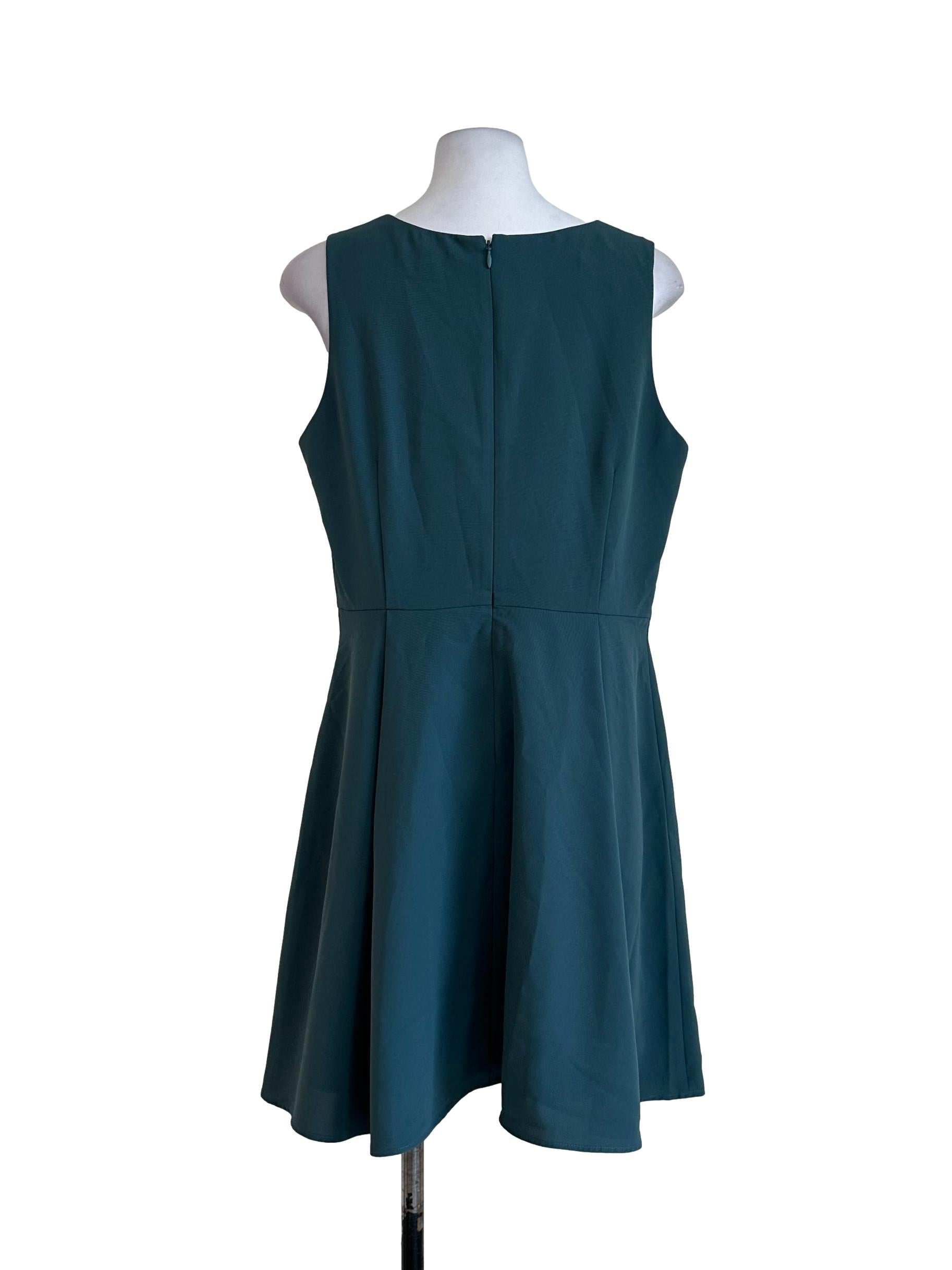 Aegean Blue Plain Dress