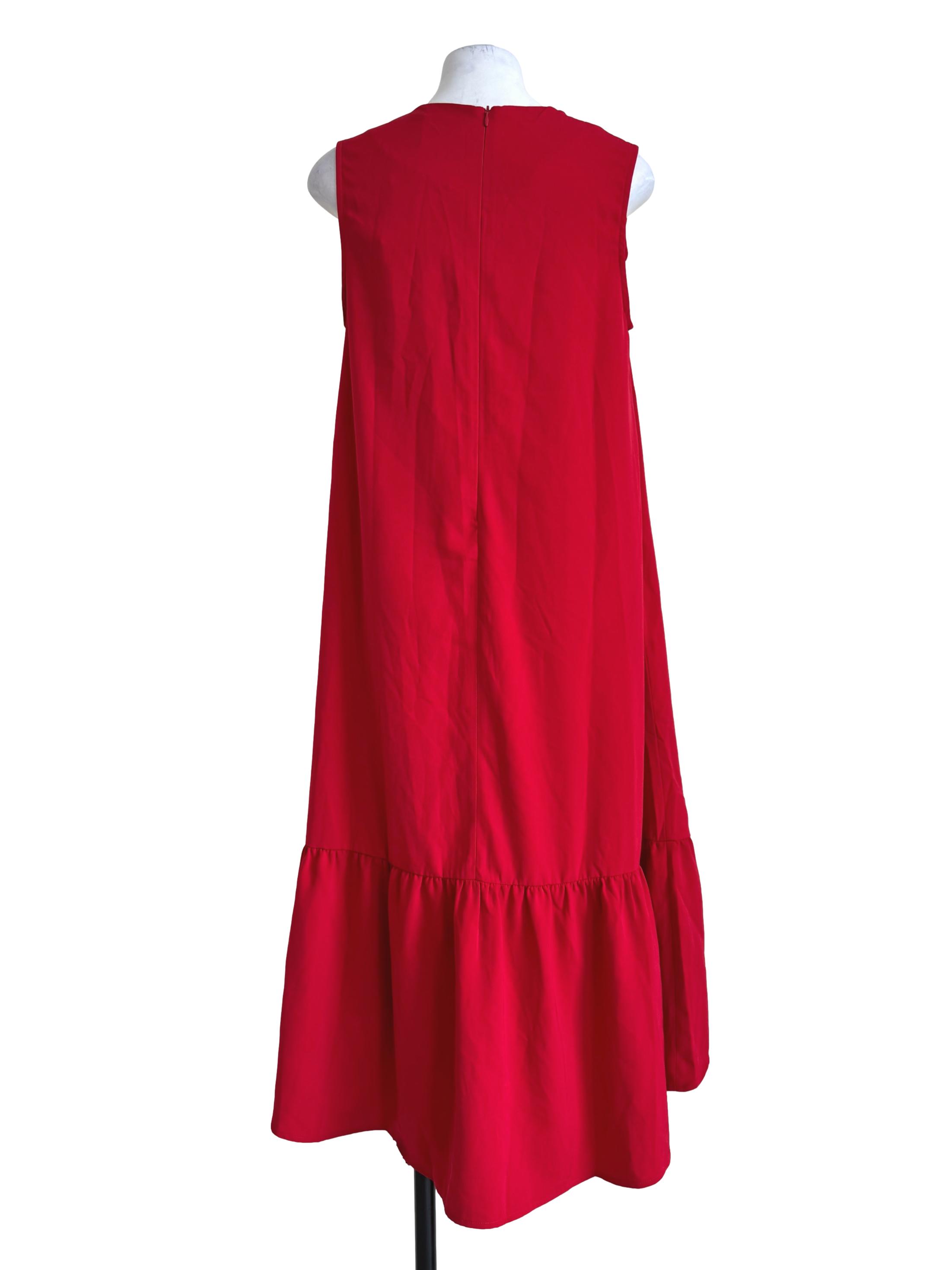 Red Chilli Sleeveless Dress