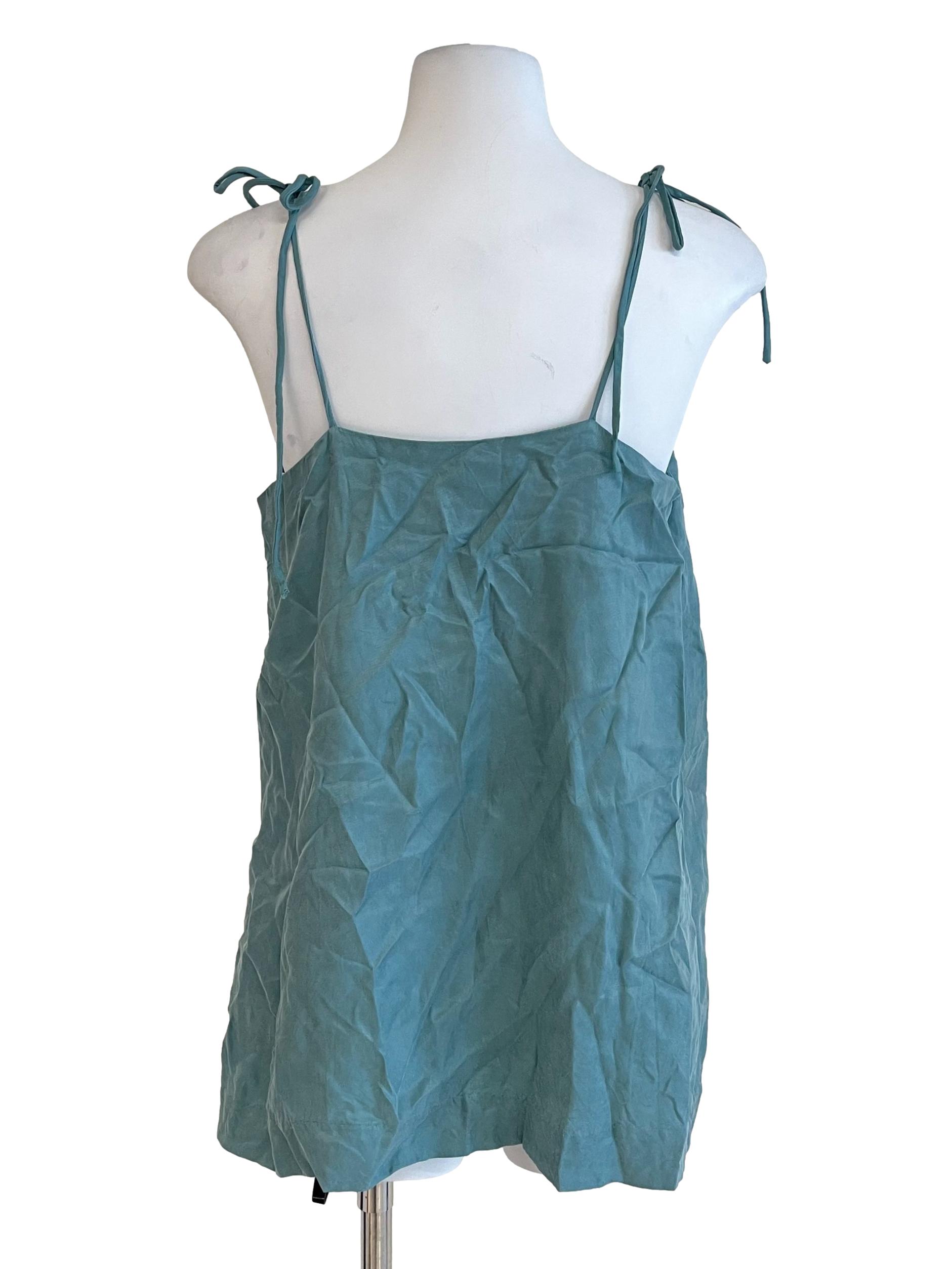 Ocean Tie Straps Cami Top