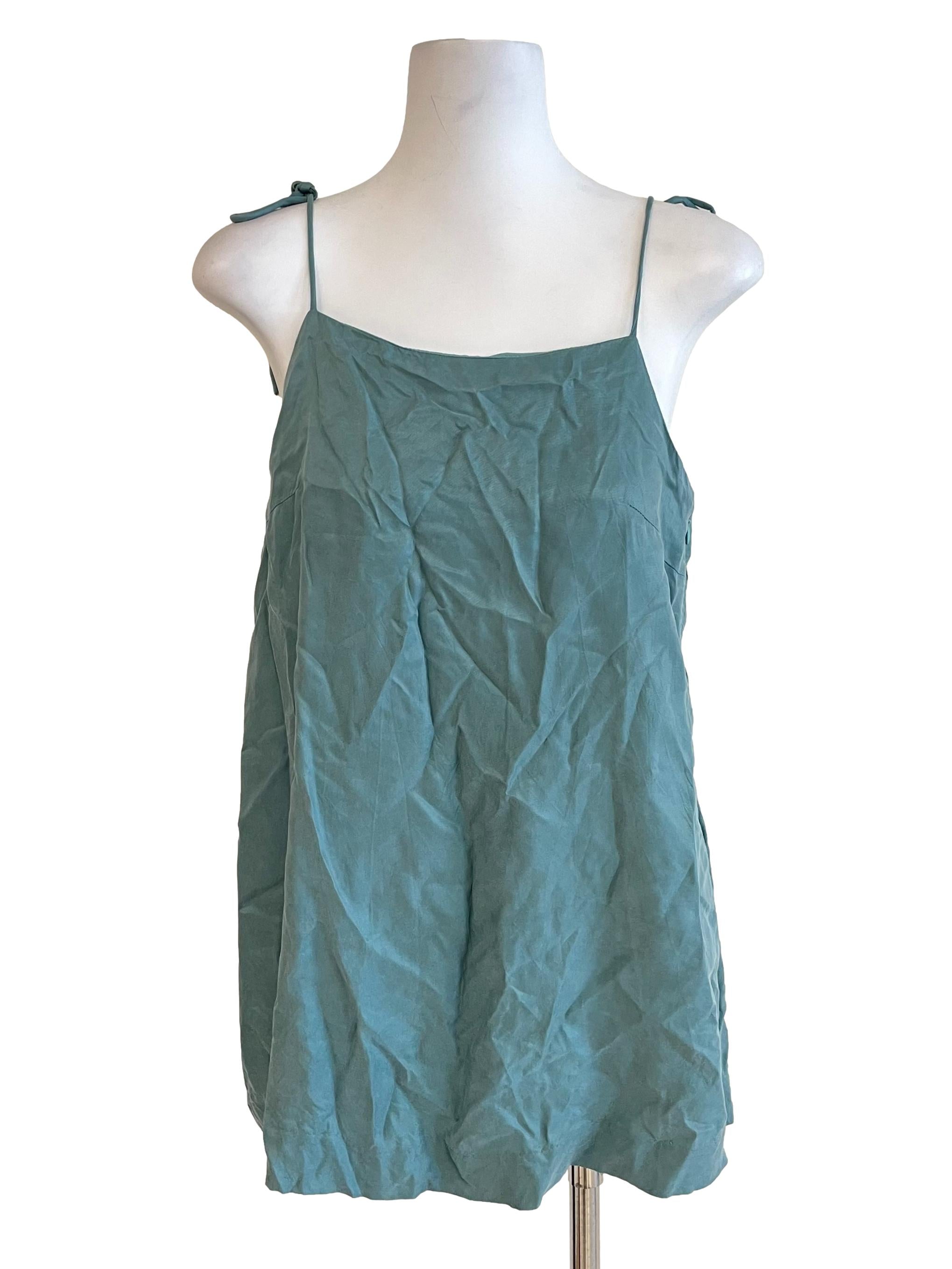 Ocean Tie Straps Cami Top