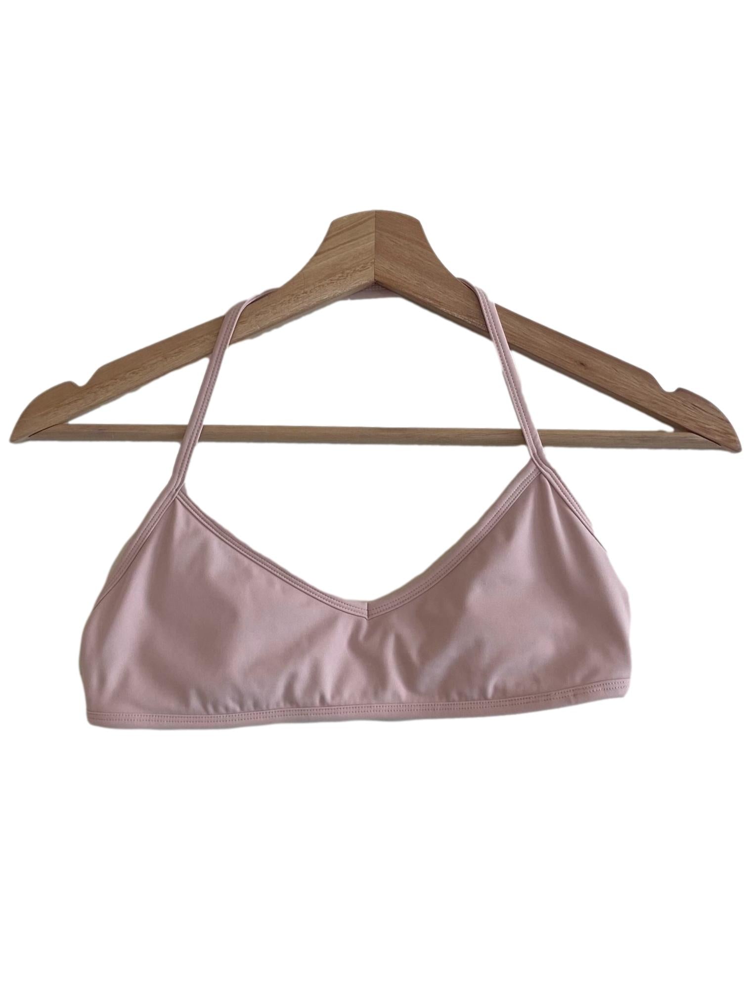 Flamingo Pink Micro Sports Bra