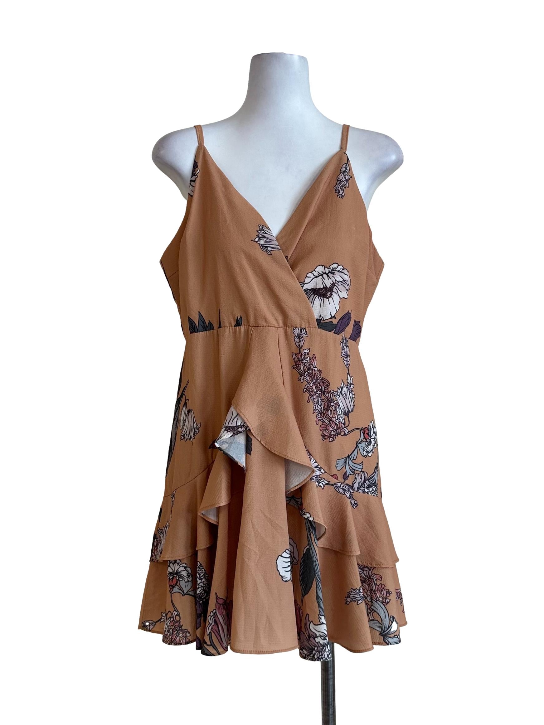 Marigold Yellow Floral Rompers
