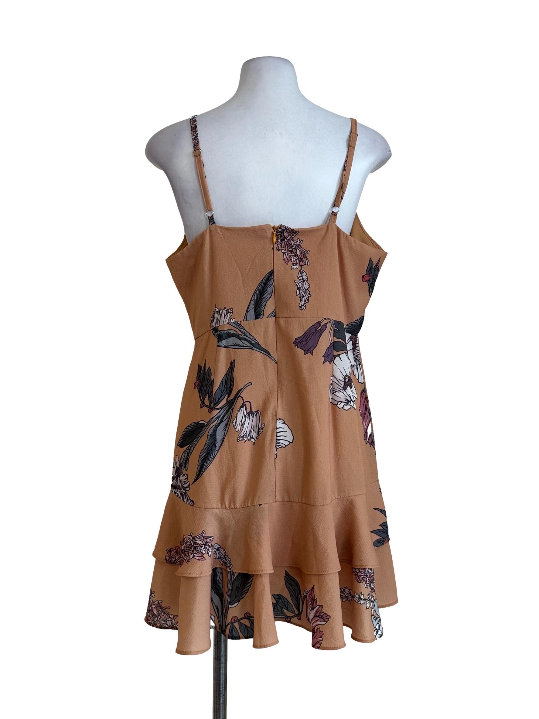 Marigold Yellow Floral Rompers
