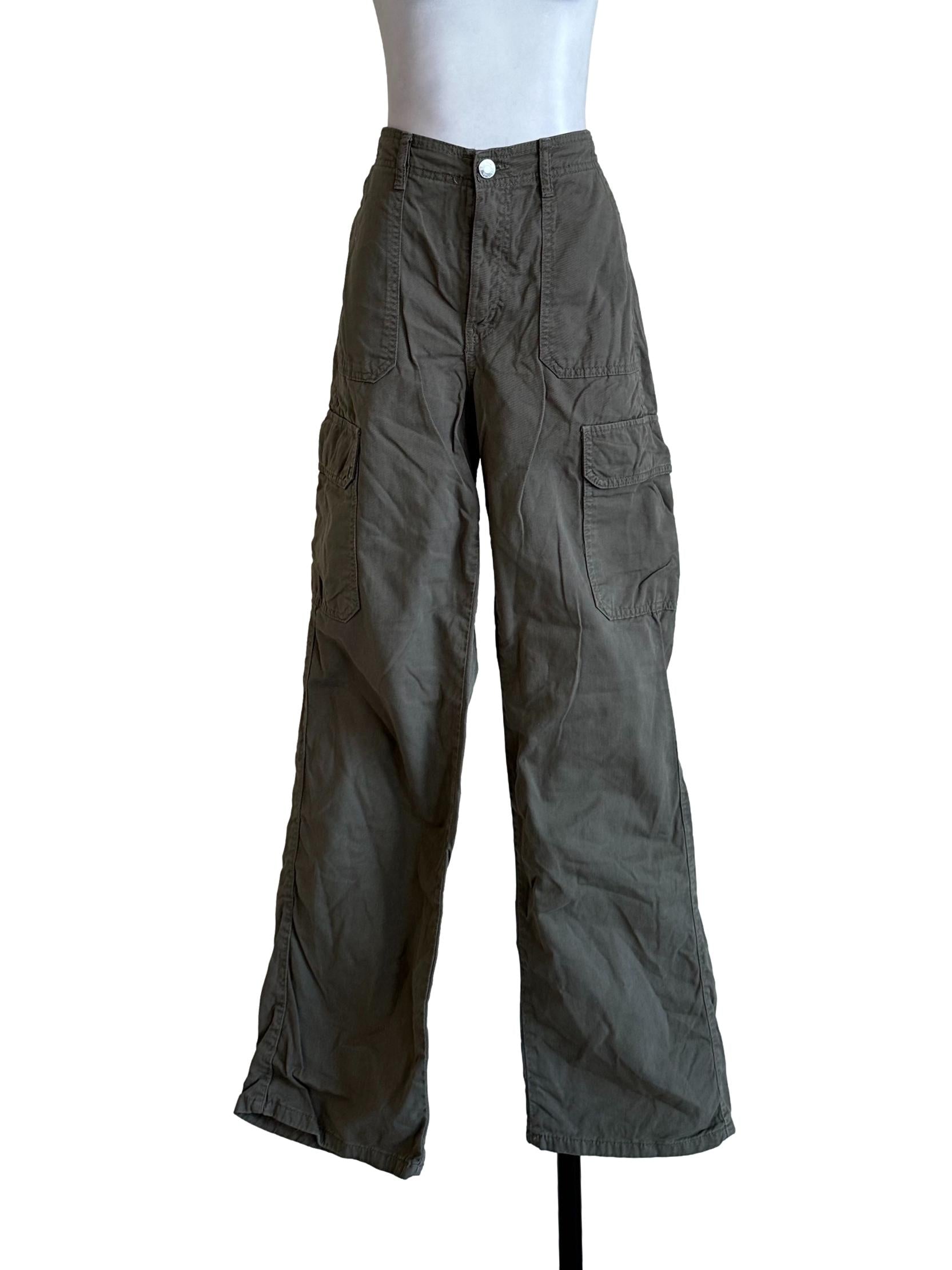 Army Green Cargo Pants