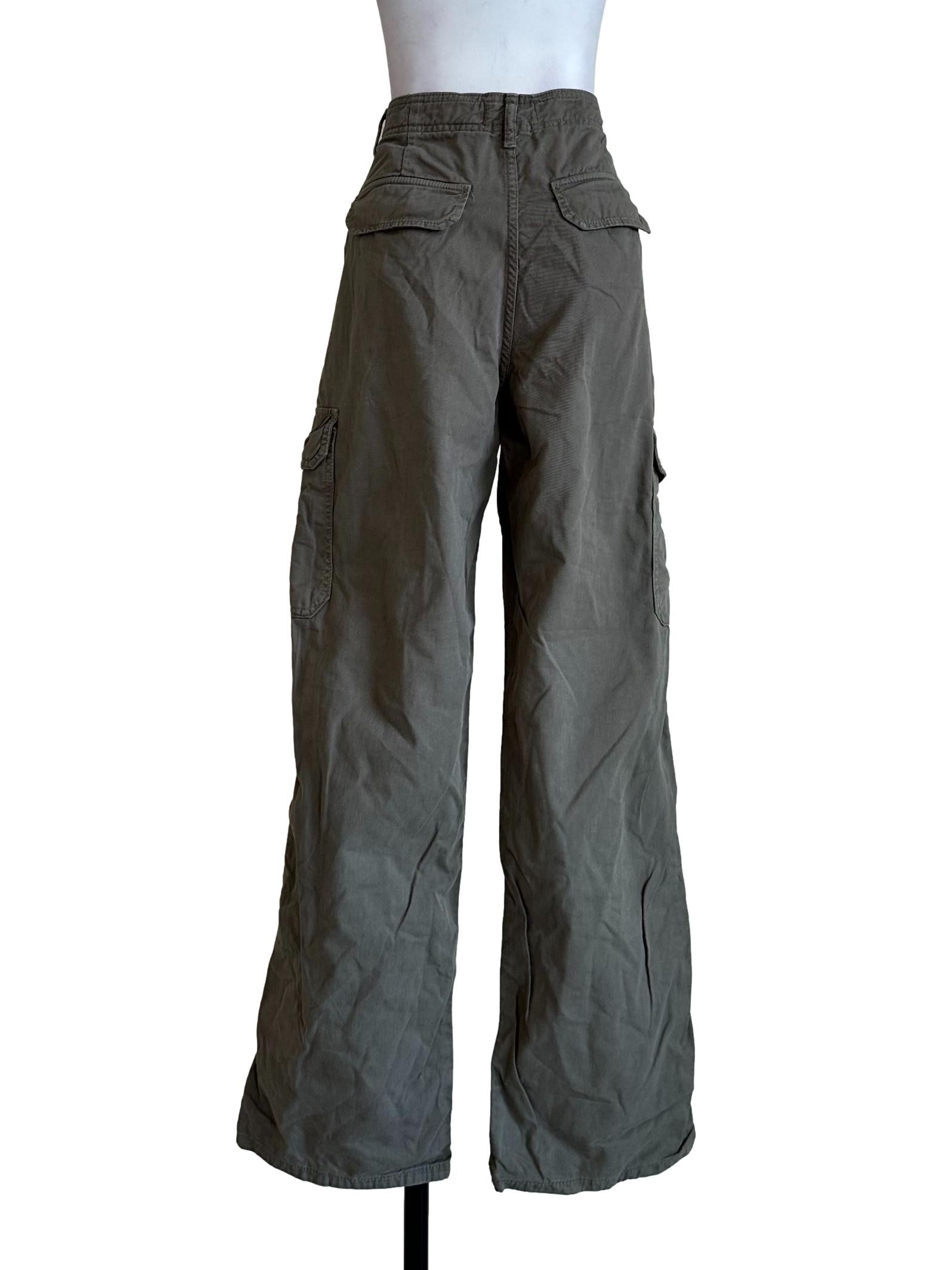 Army Green Cargo Pants