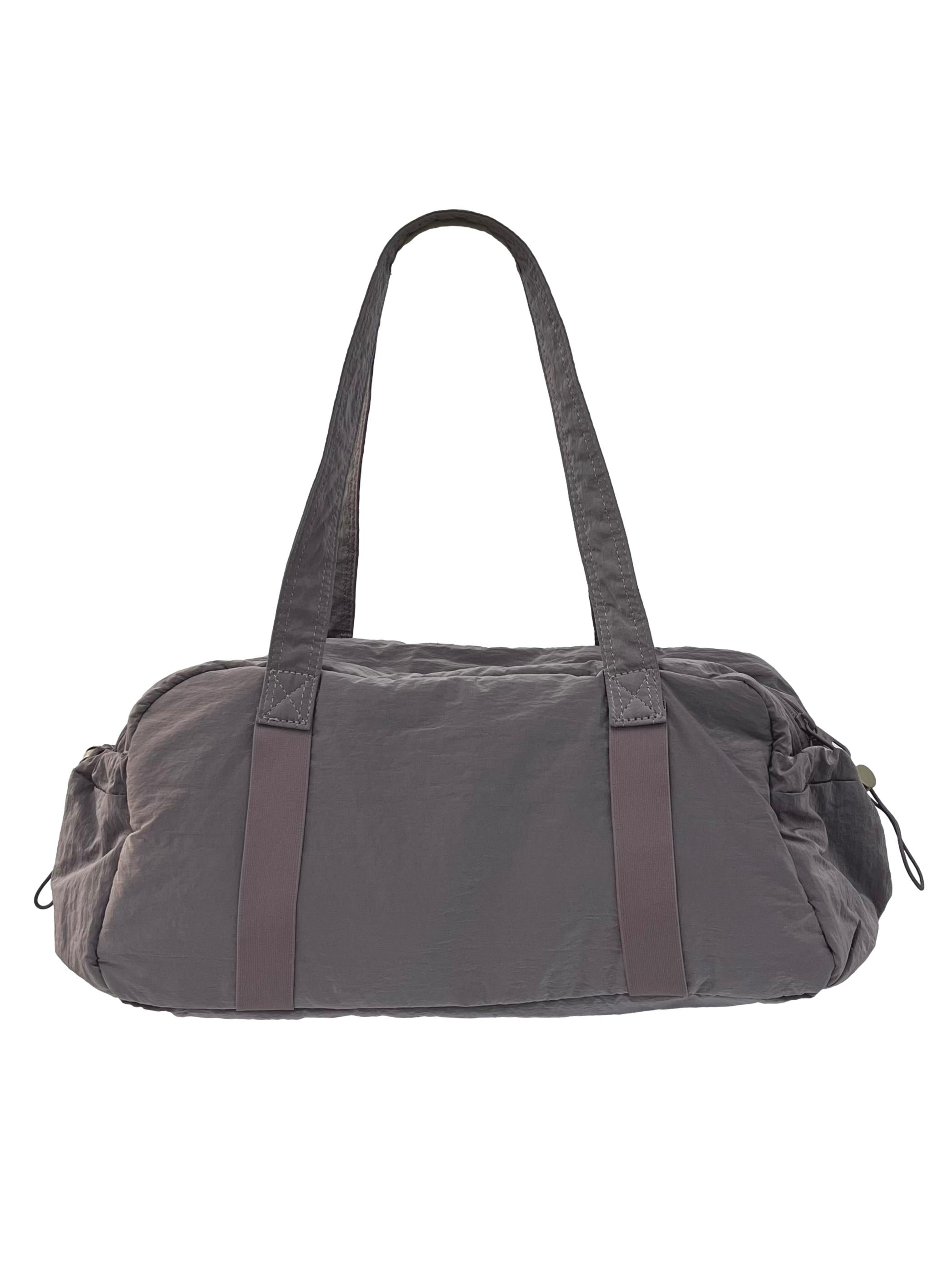 Violet Glossy Duffel Bag