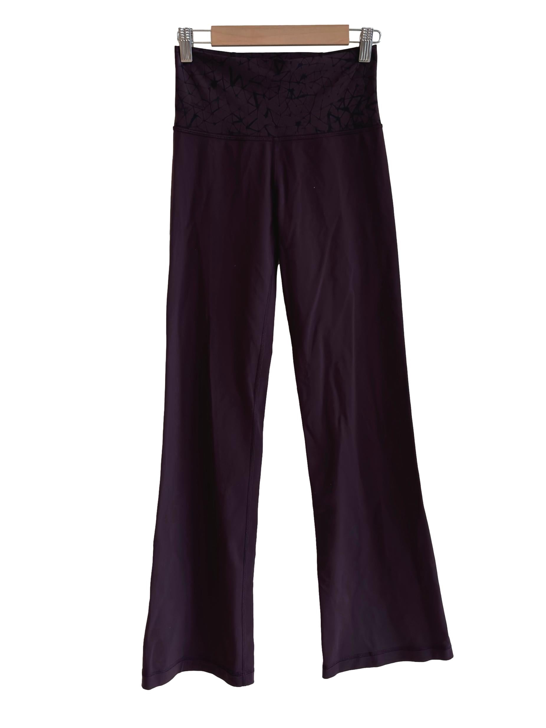 Jam Purple Flare Pant