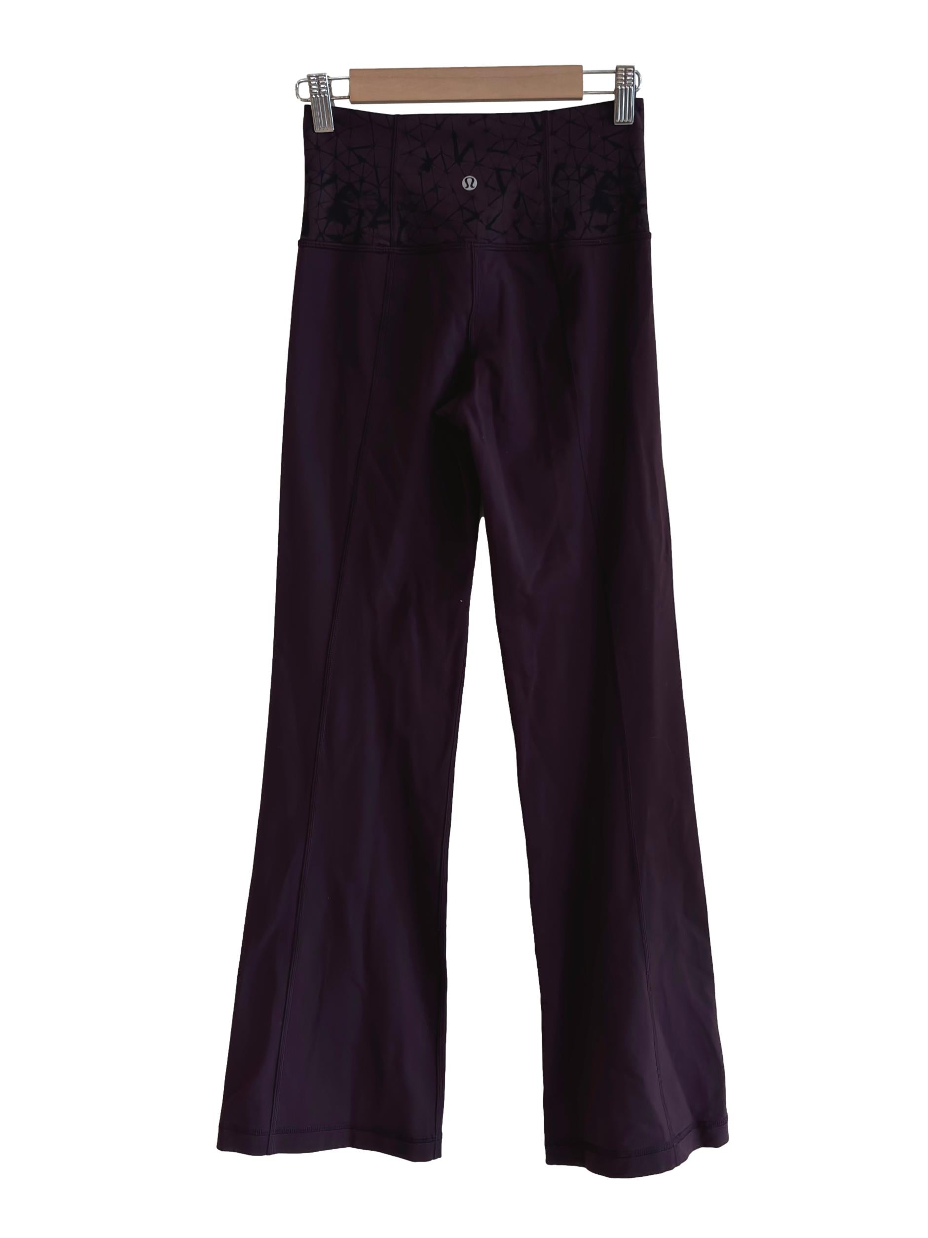 Jam Purple Flare Pant