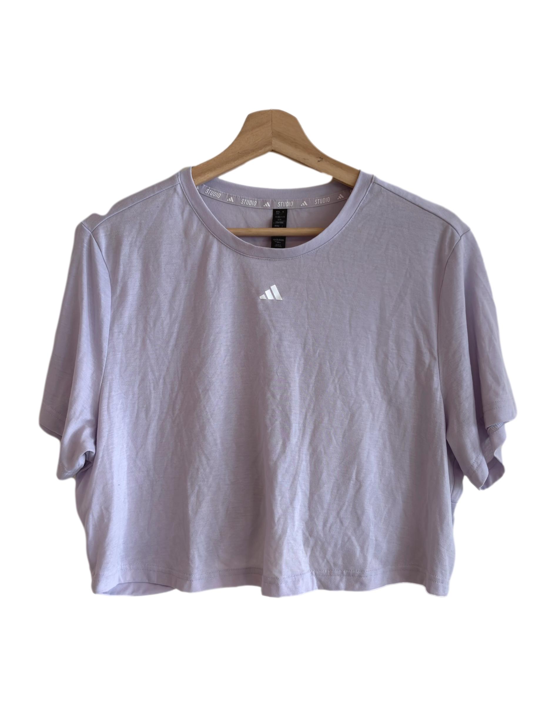 Light Purple Twisted Back Top