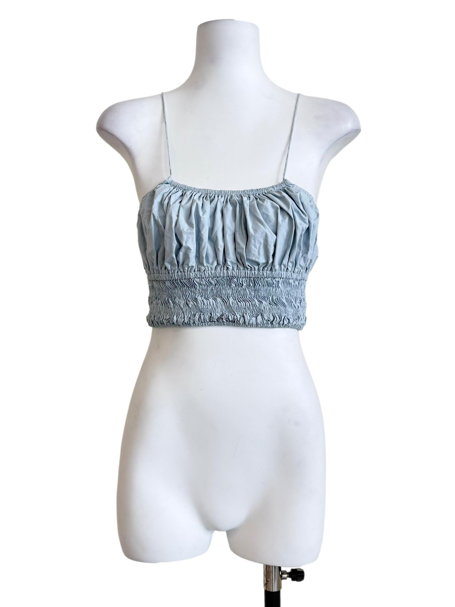 Sky Blue Spaghetti Strap Top