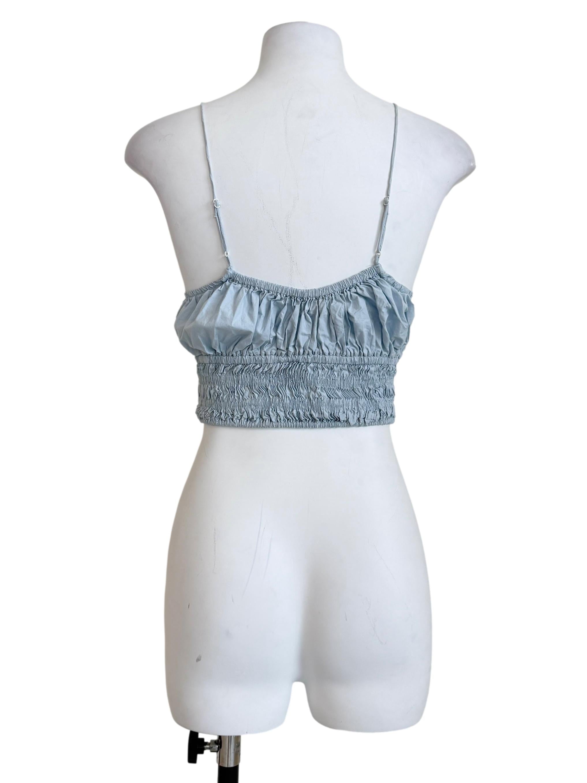Sky Blue Spaghetti Strap Top