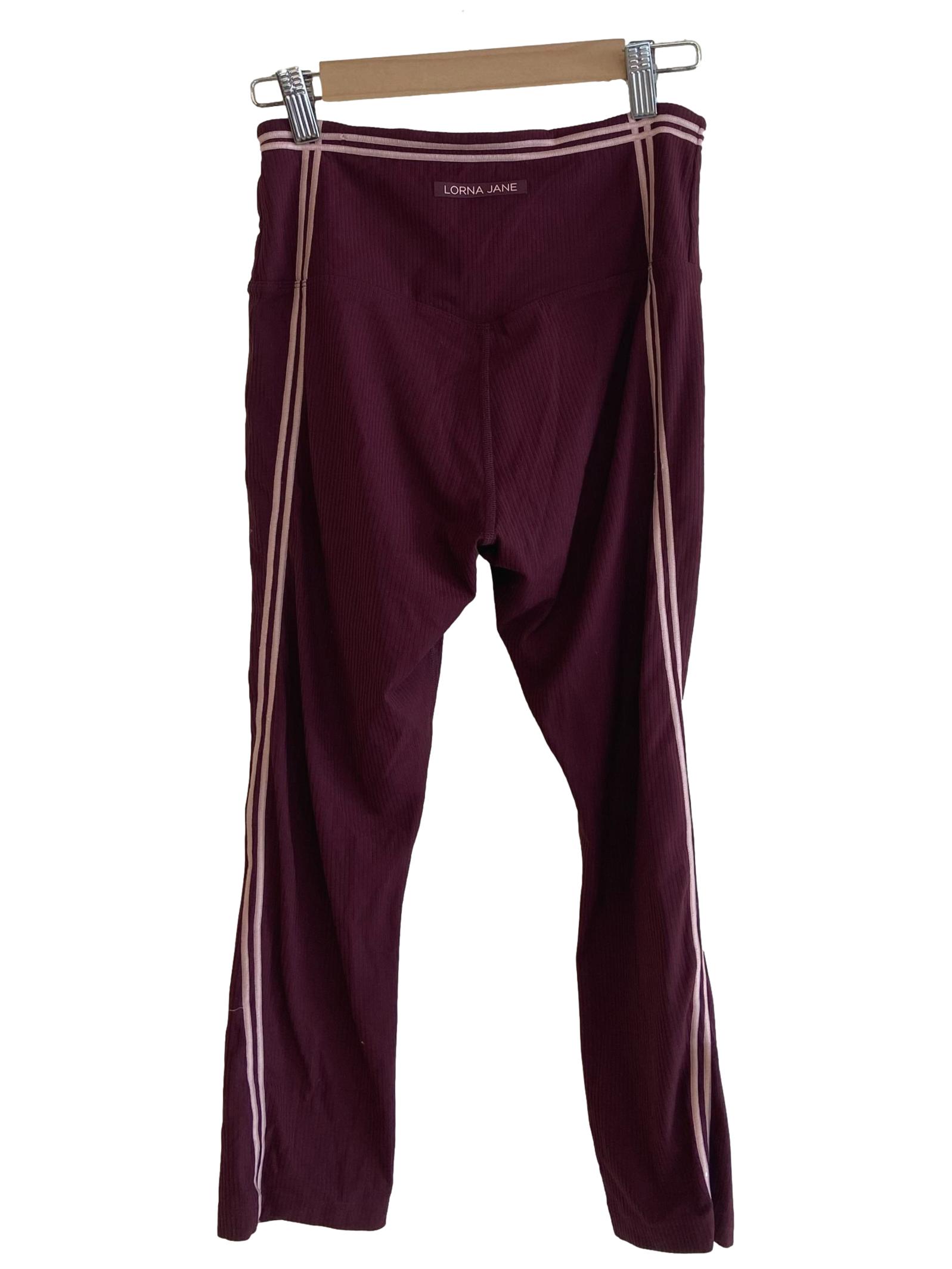 Plum Red Second Nature 7/8 Leggings