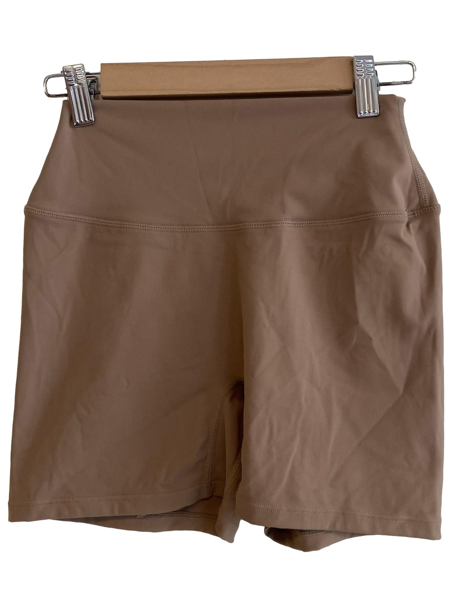 Caramel Brown Bike Shorts