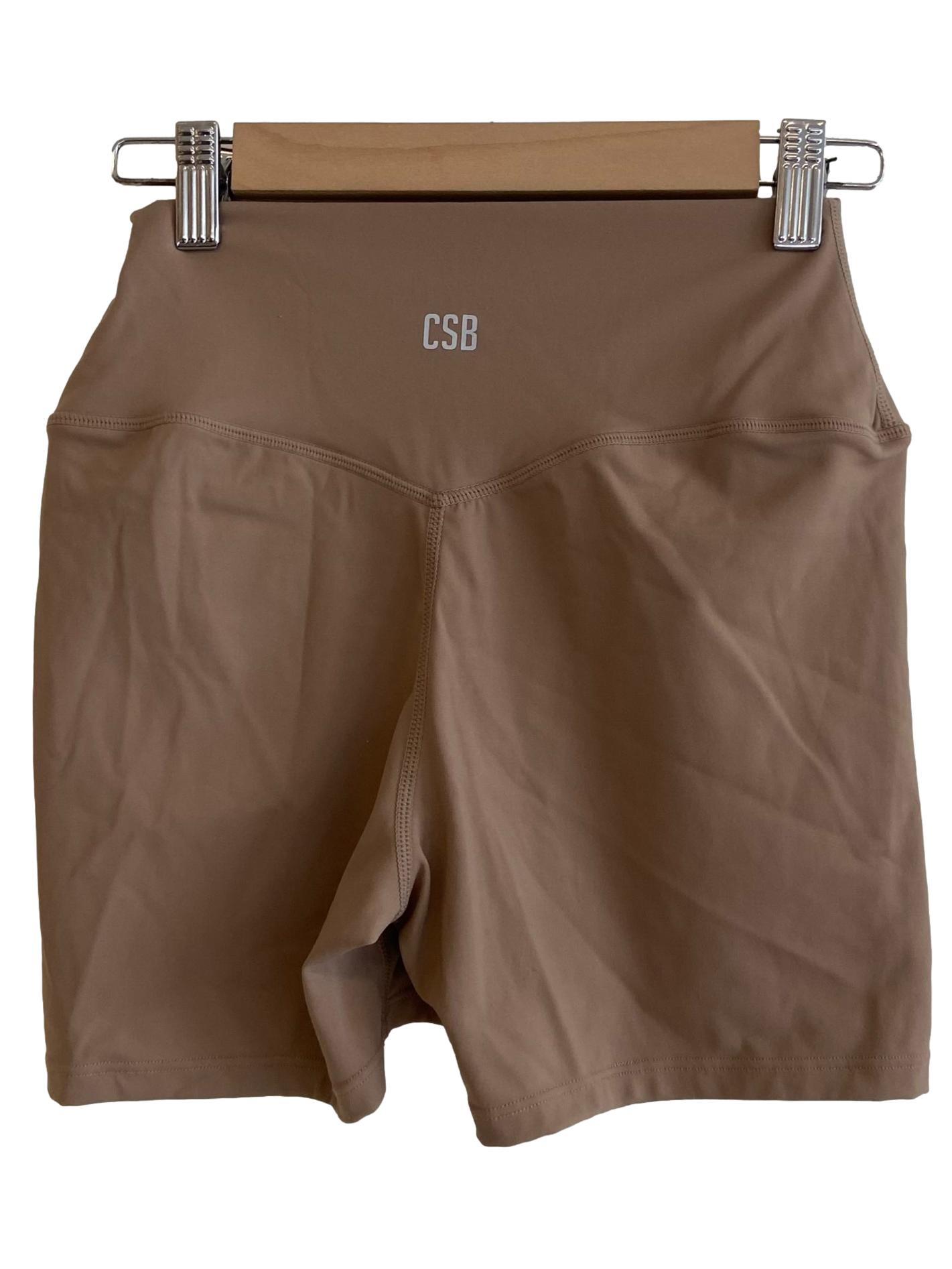 Caramel Brown Bike Shorts