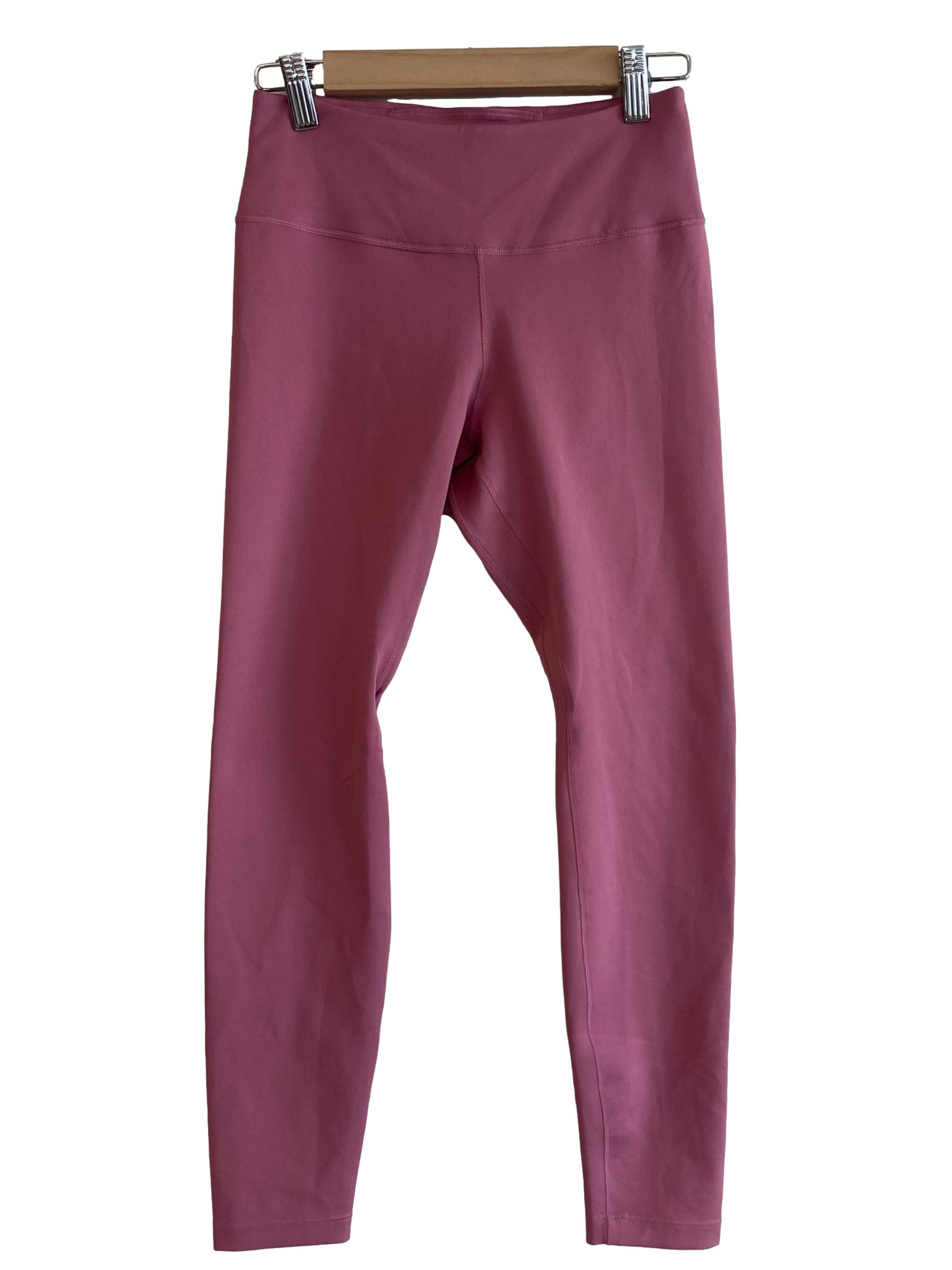 Punch Pink Side Logo Tights