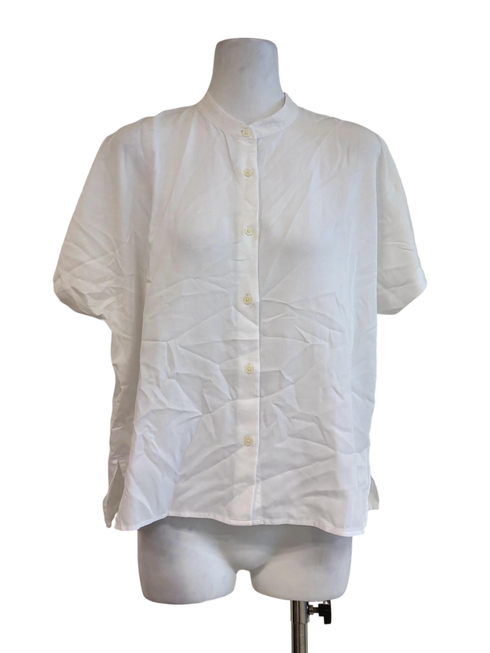 Pearl White Buttoned Shirt