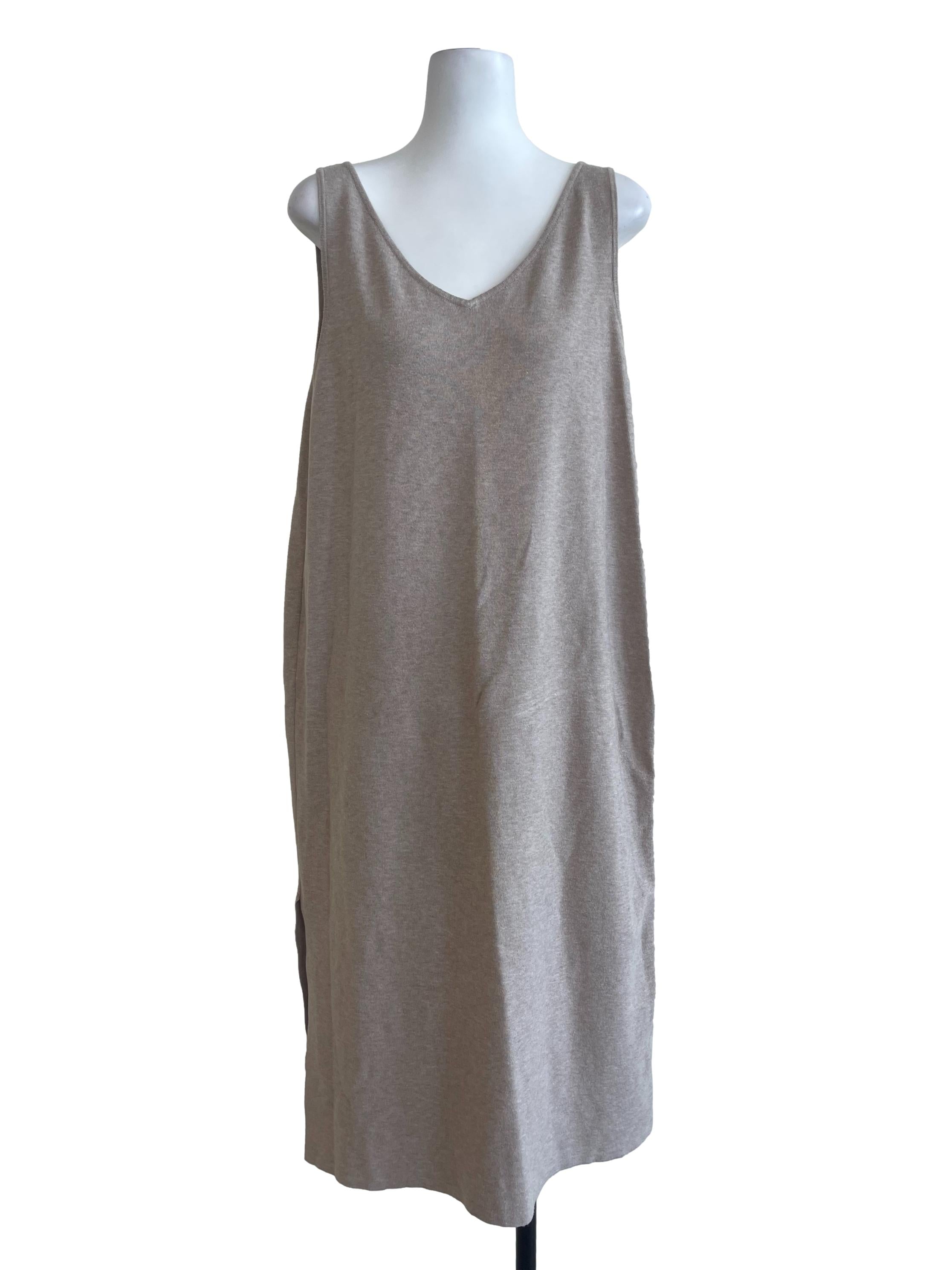 Khaki Basic Dress OSN