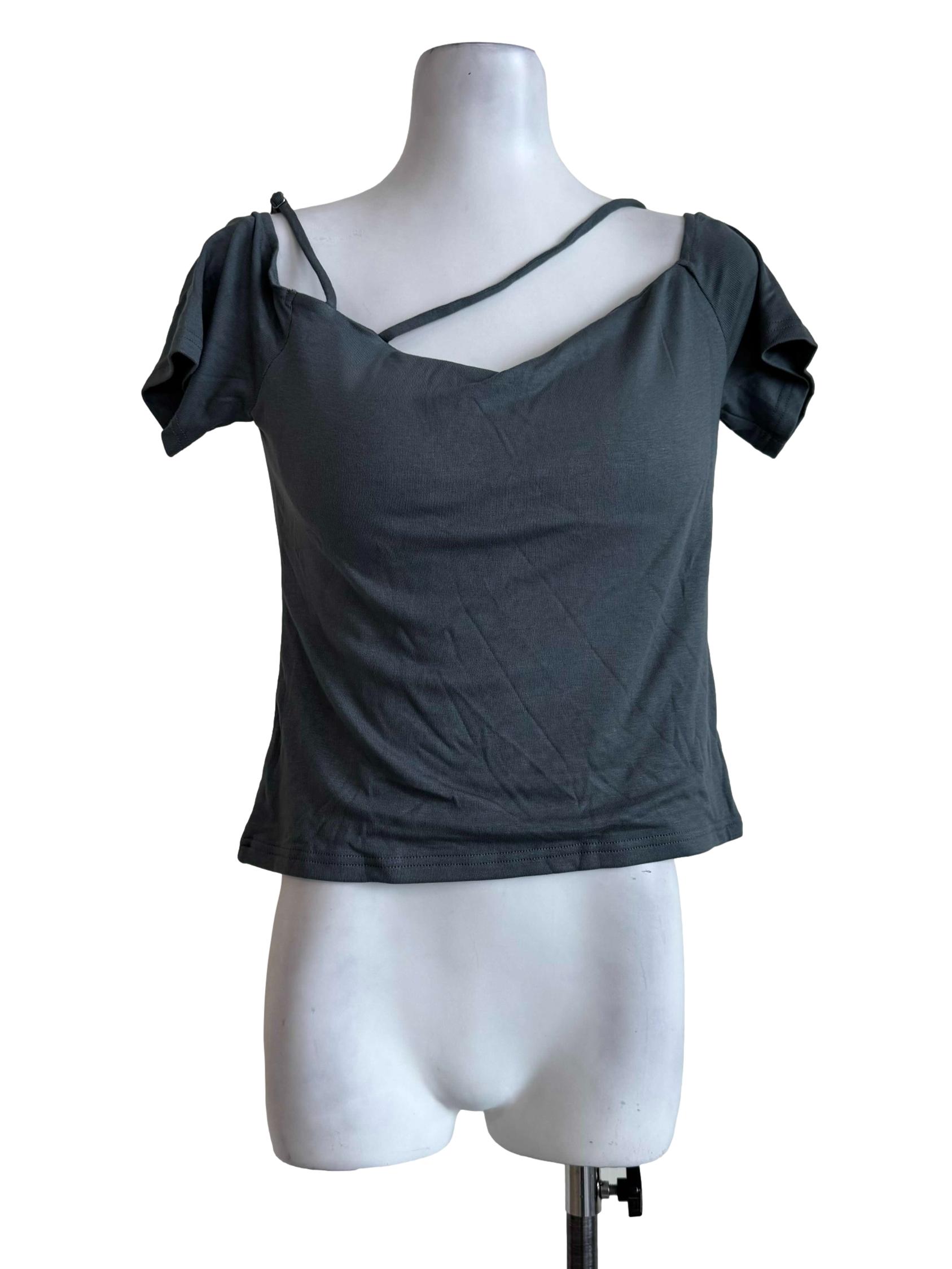 Amazon Green Padded Baby Tee