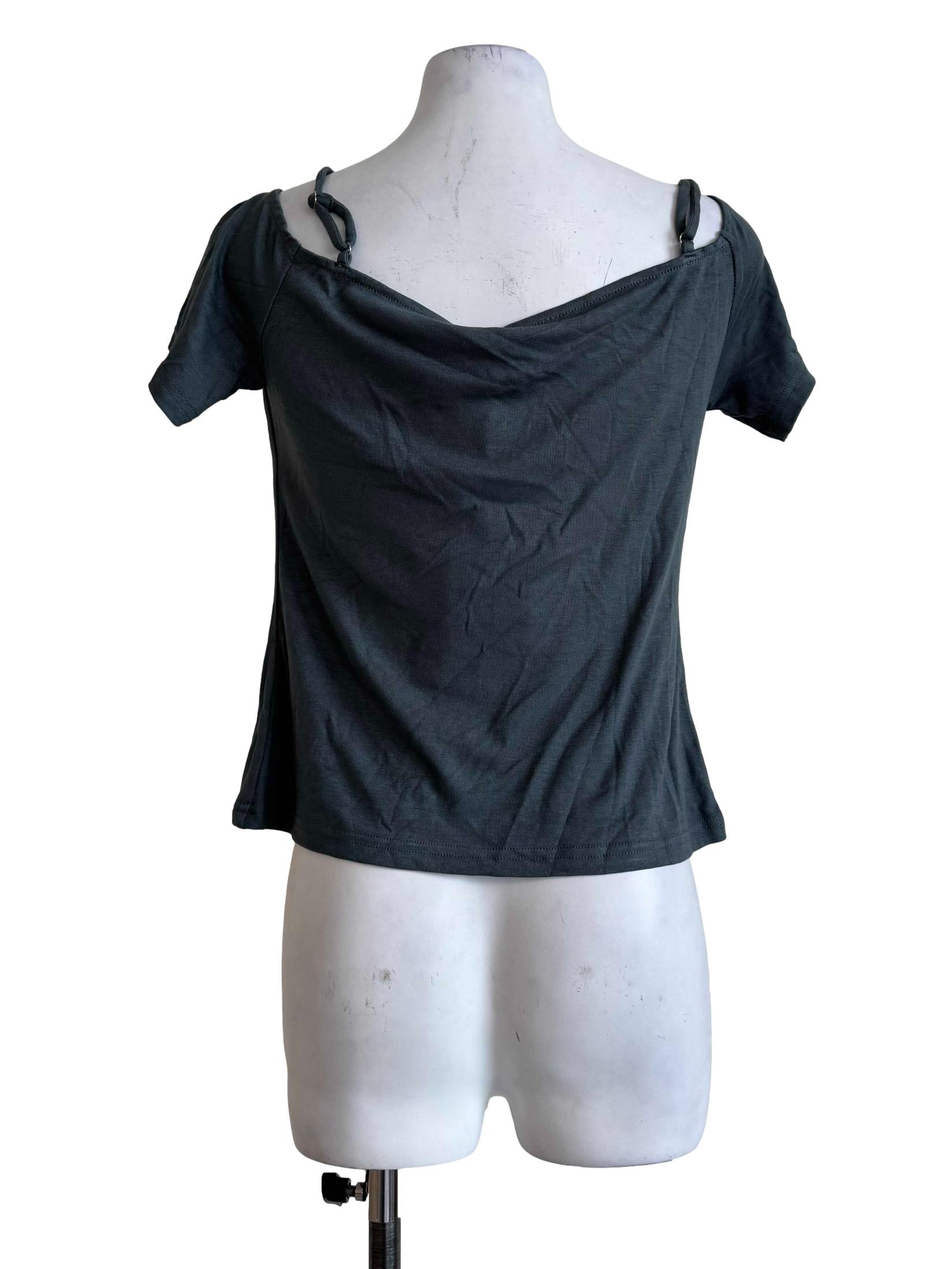 Amazon Green Padded Baby Tee
