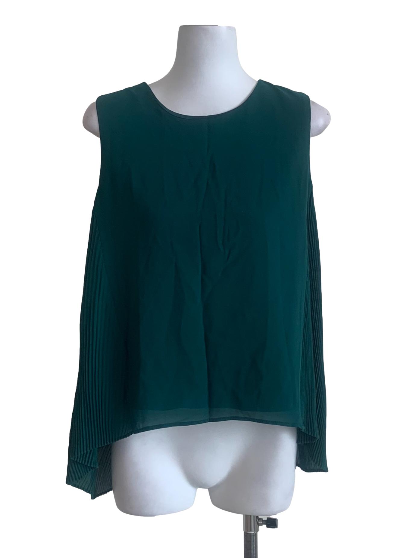 Basil Green A Line Top