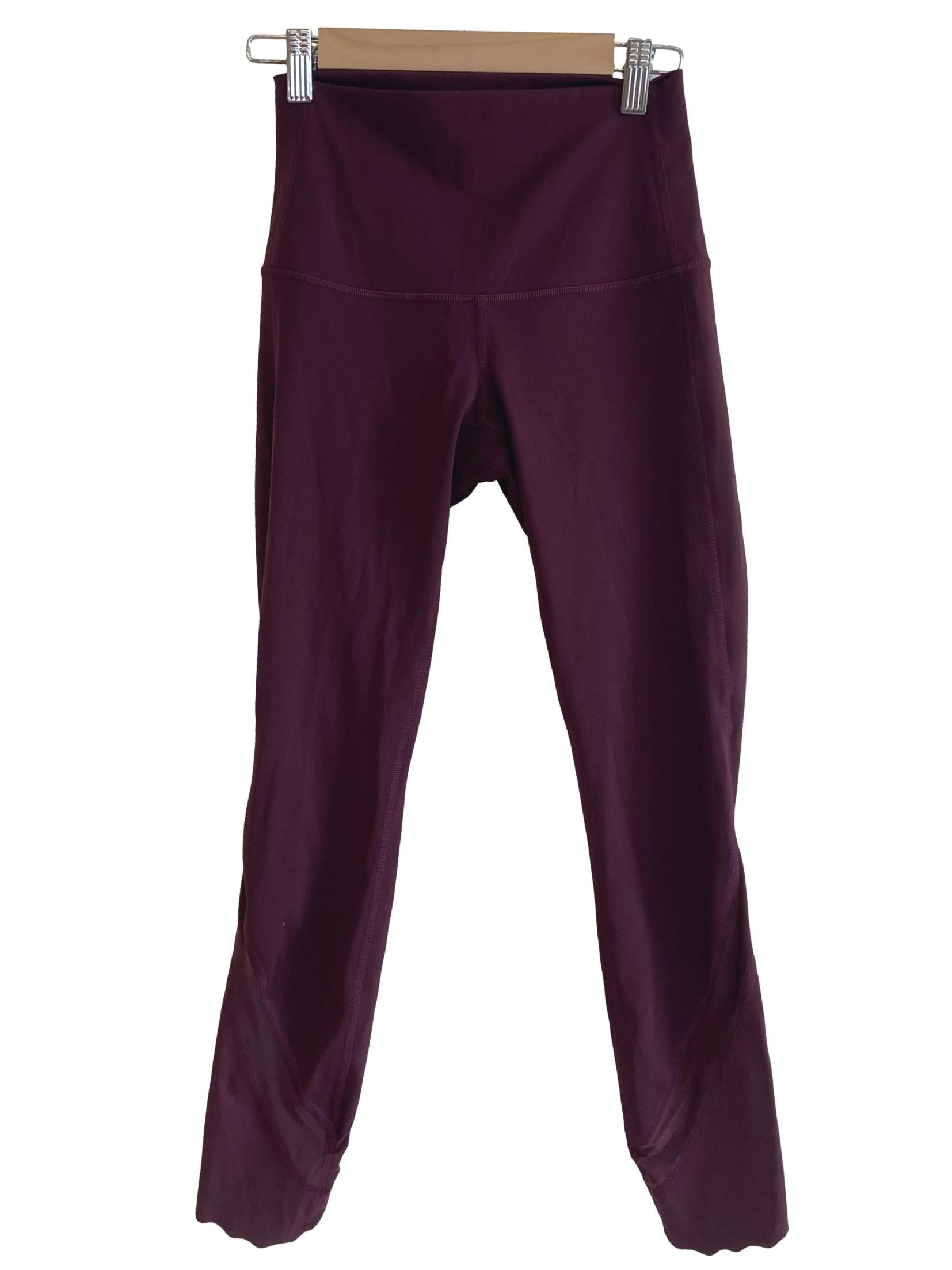 Jam Purple Highwaist Tights