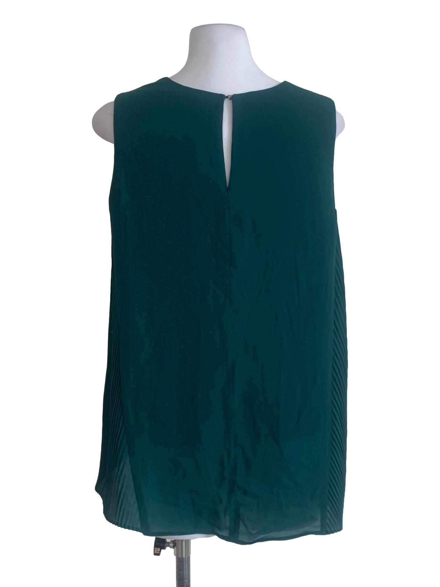 Basil Green A Line Top